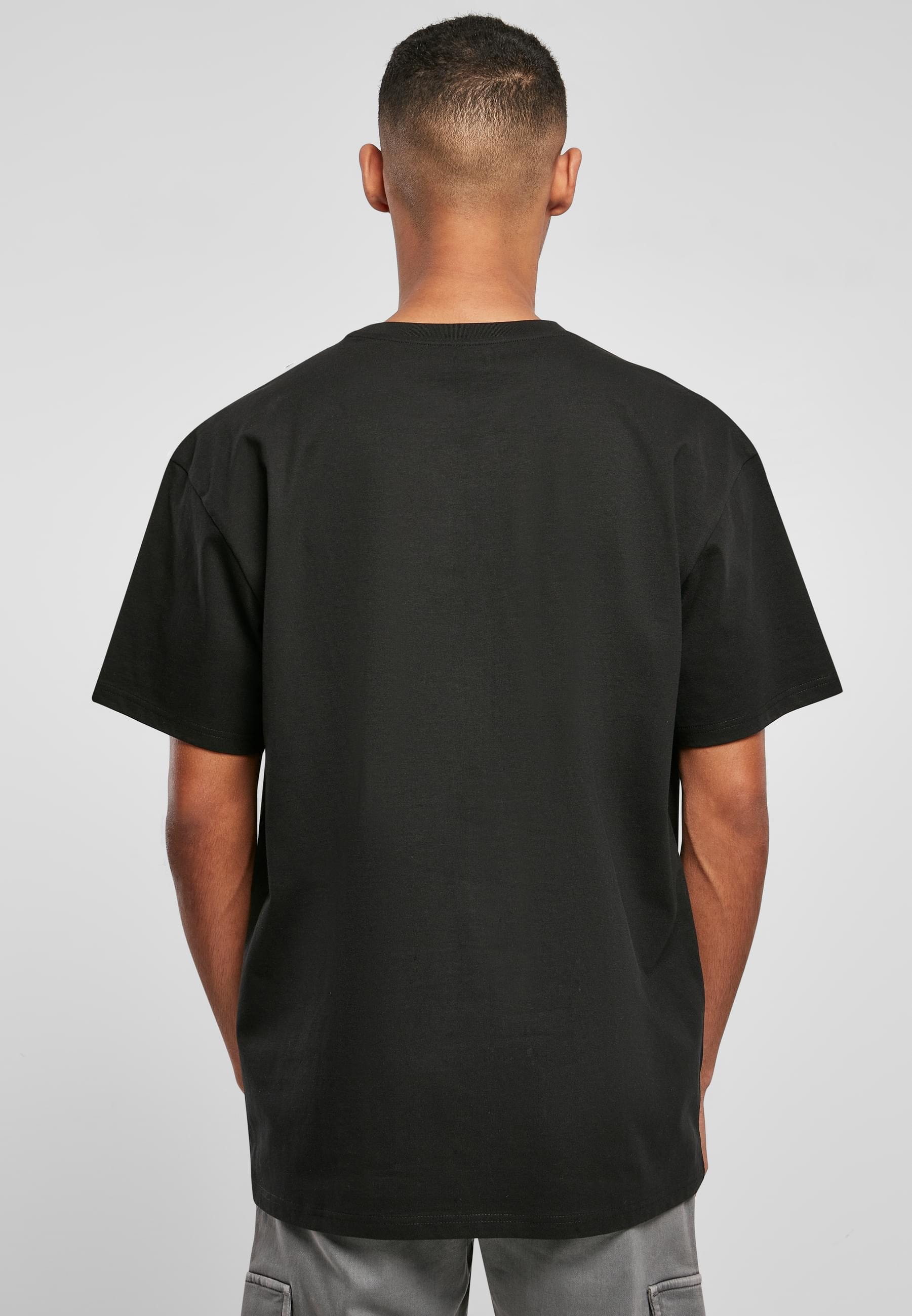 URBAN CLASSICS T-Shirt »Urban Classics Herren Script Logo Tee«, (1 tlg.)