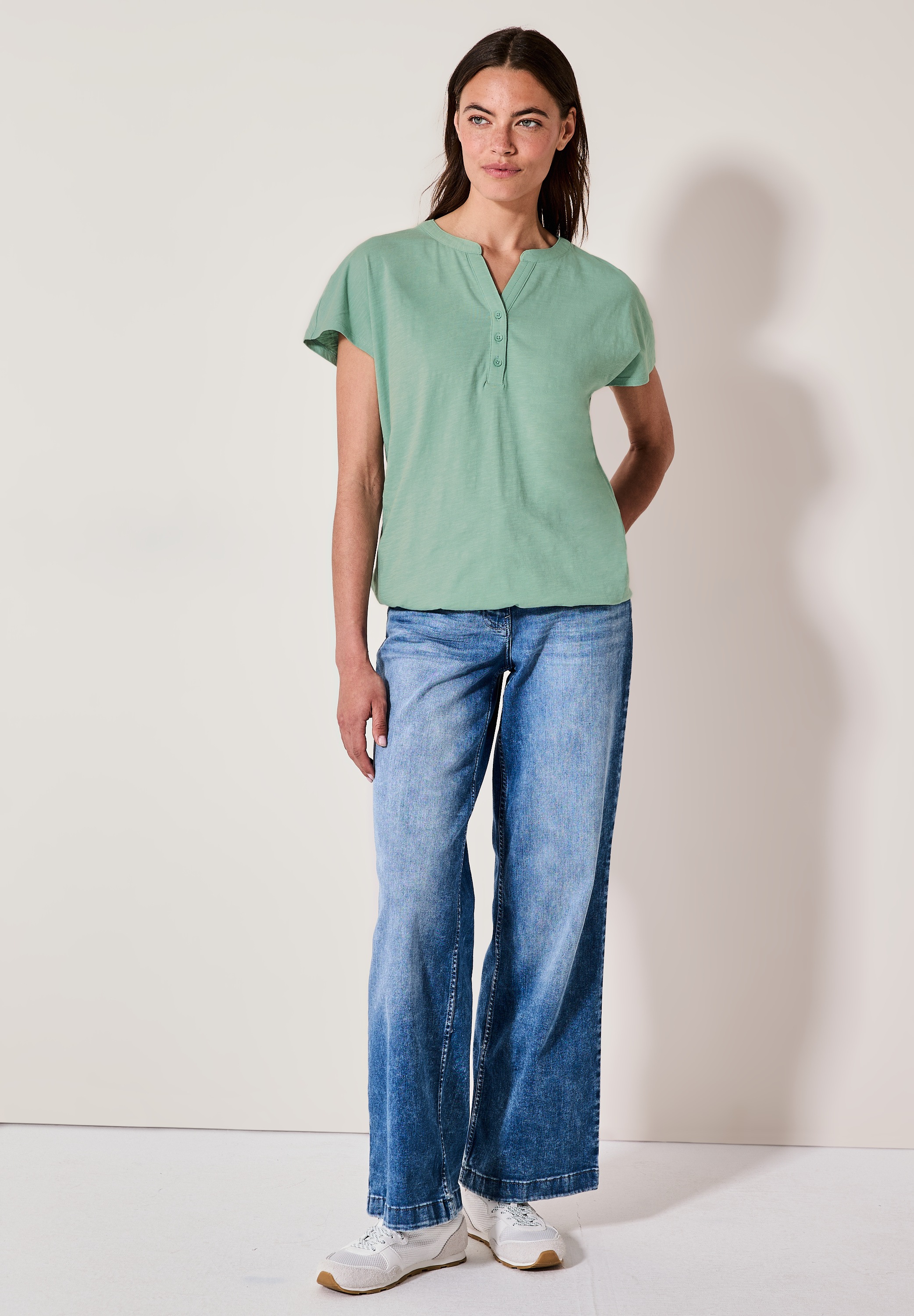 Cecil Tunikashirt, aus reiner Baumwolle