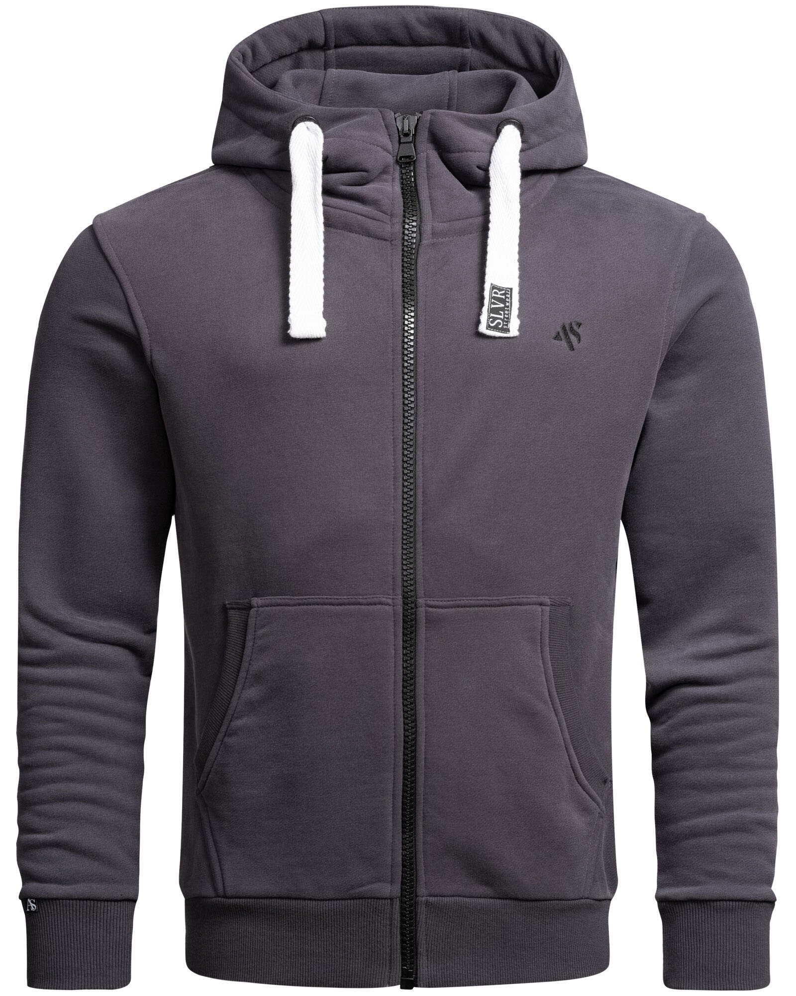 Alessandro Salvarini Sweatjacke »ASVinzent«, warmer Hoodie