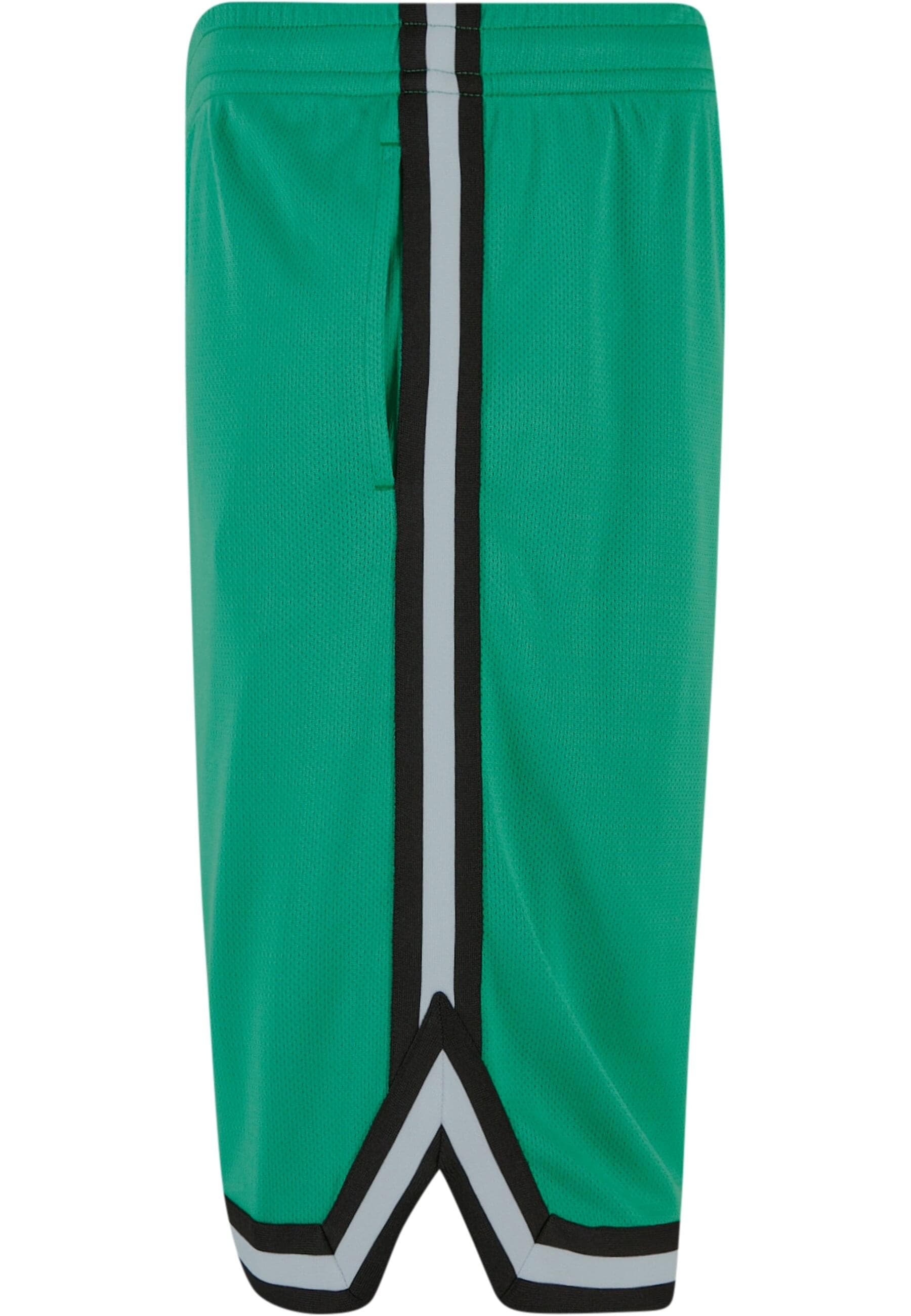 URBAN CLASSICS Stoffhose »Urban Classics Herren Stripes Mesh Shorts«, (1 tlg.)