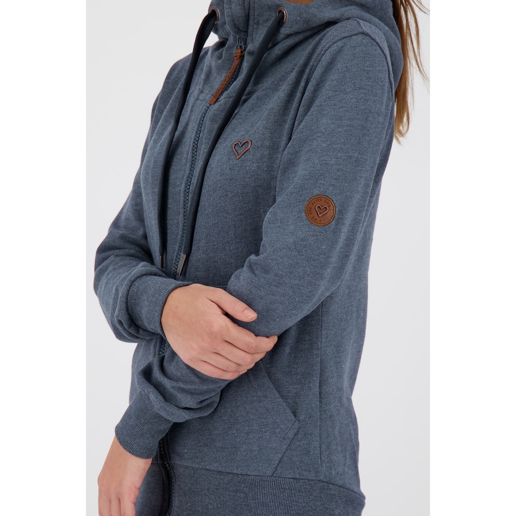 Alife & Kickin Kapuzensweatjacke »YasminAK A Sweatjacket Damen Kapuzensweatjacke, Sweatjacke«