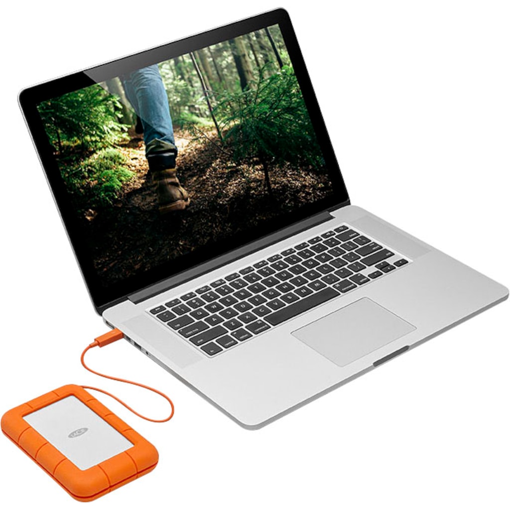 LaCie externe HDD-Festplatte »Rugged SECURE«, Anschluss USB-C-USB 3.0-USB-C