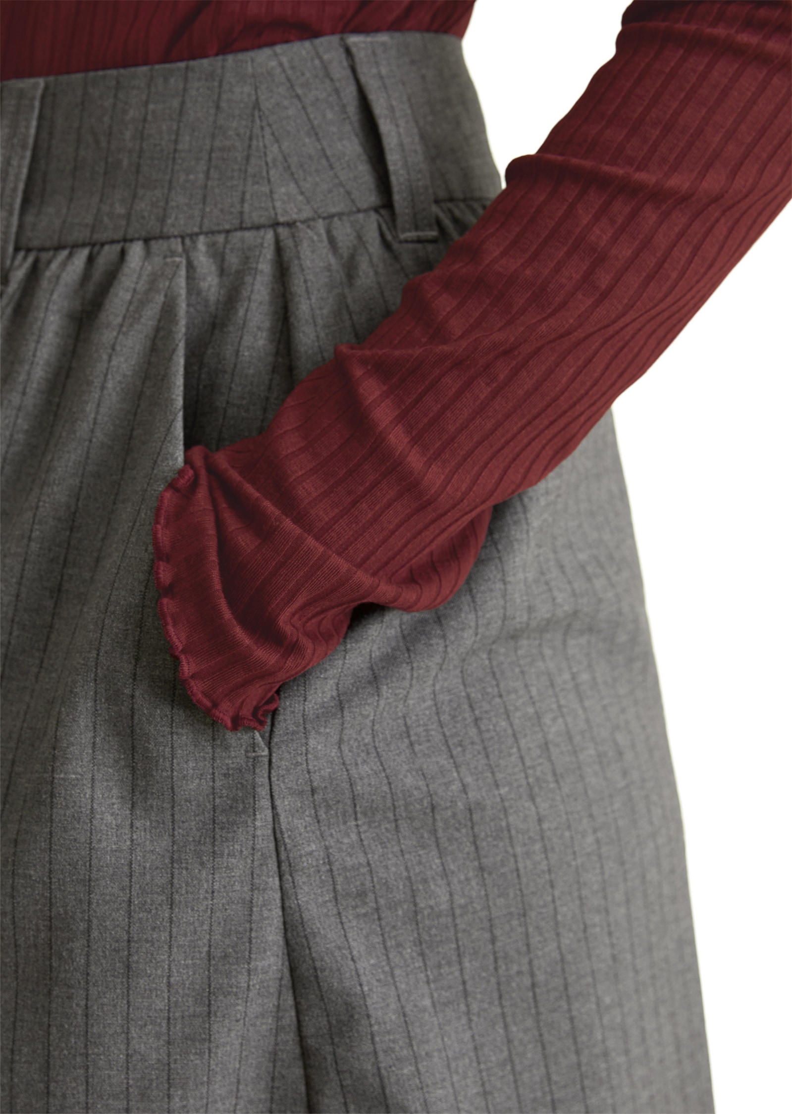 Marc O'Polo DENIM Webrock »aus Viskose-Mit mit recyceltem Polyester«