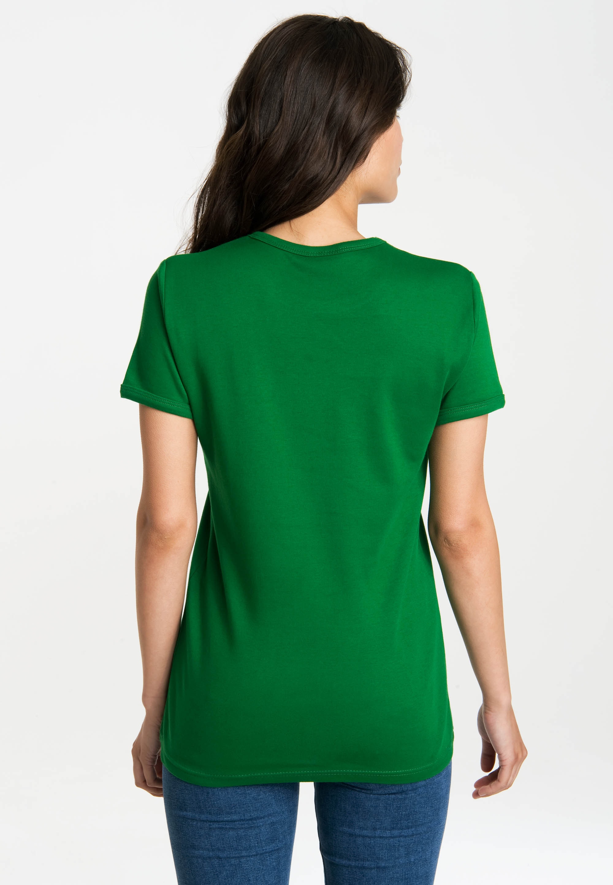 LOGOSHIRT T-Shirt »Looney Tunes - Eat More Veggies«, mit lizenzierten Originaldesign