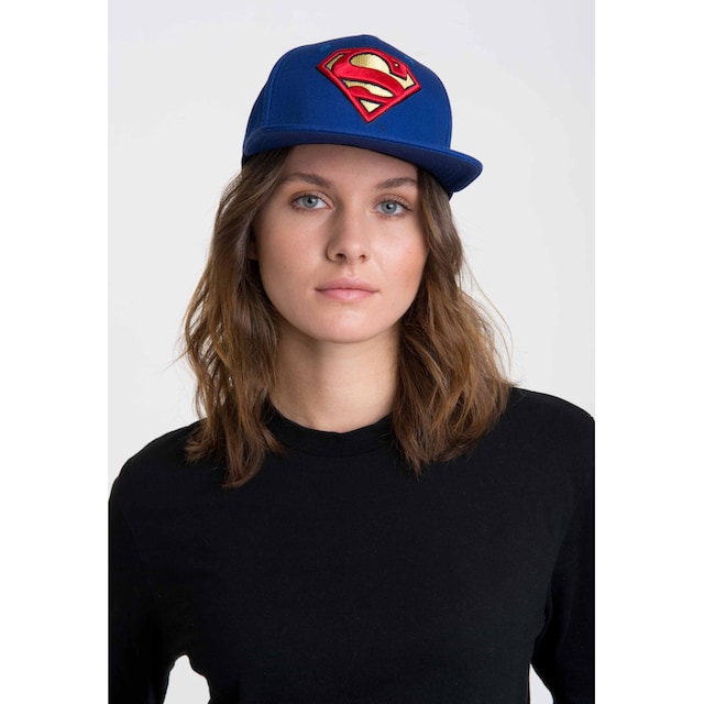 LOGOSHIRT Baseball Cap »DC Superman«, met stiksels | BAUR