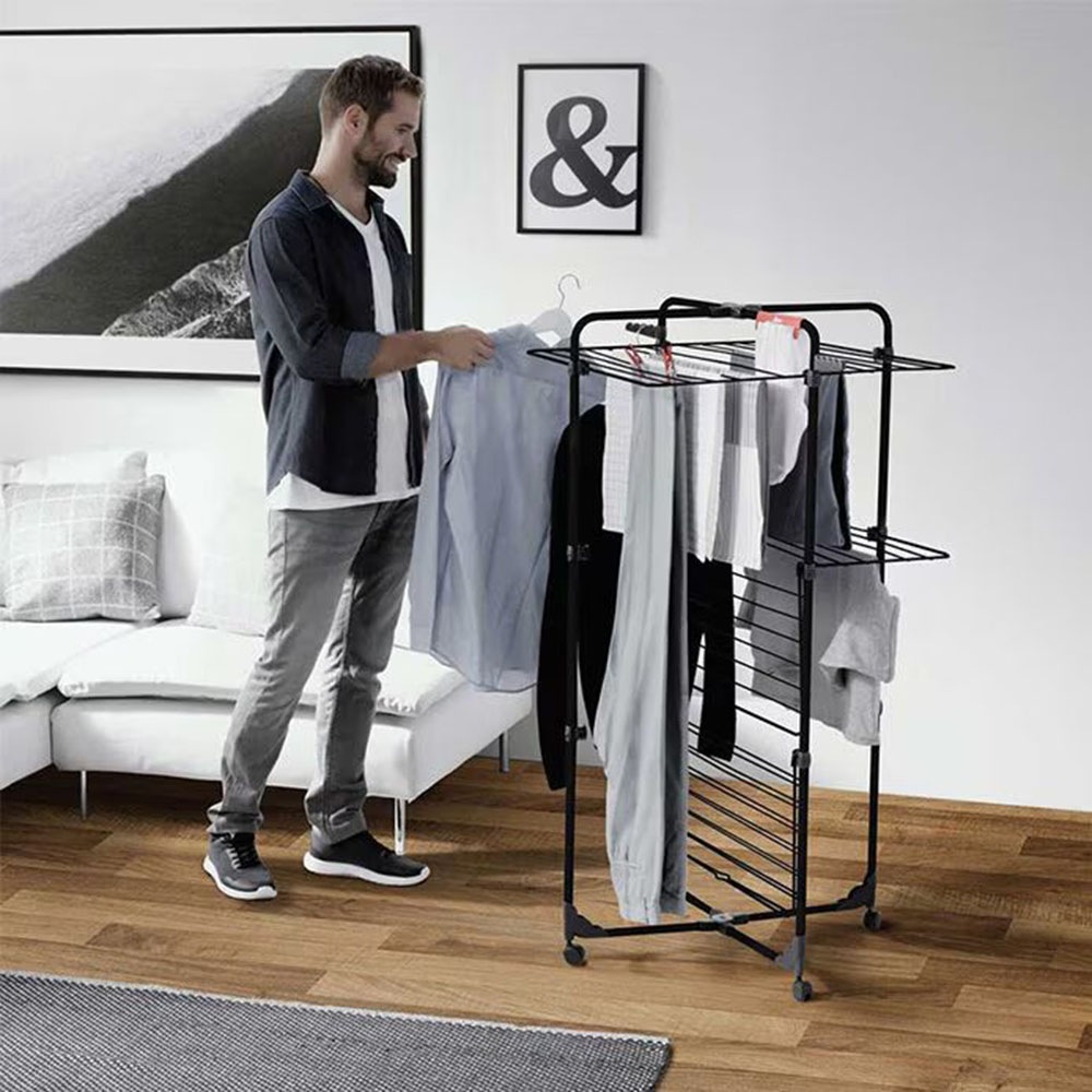 Vileda Wäscheständer "Vileda MIXER 3 Turmwäscheständer" viel Platz auf engs günstig online kaufen