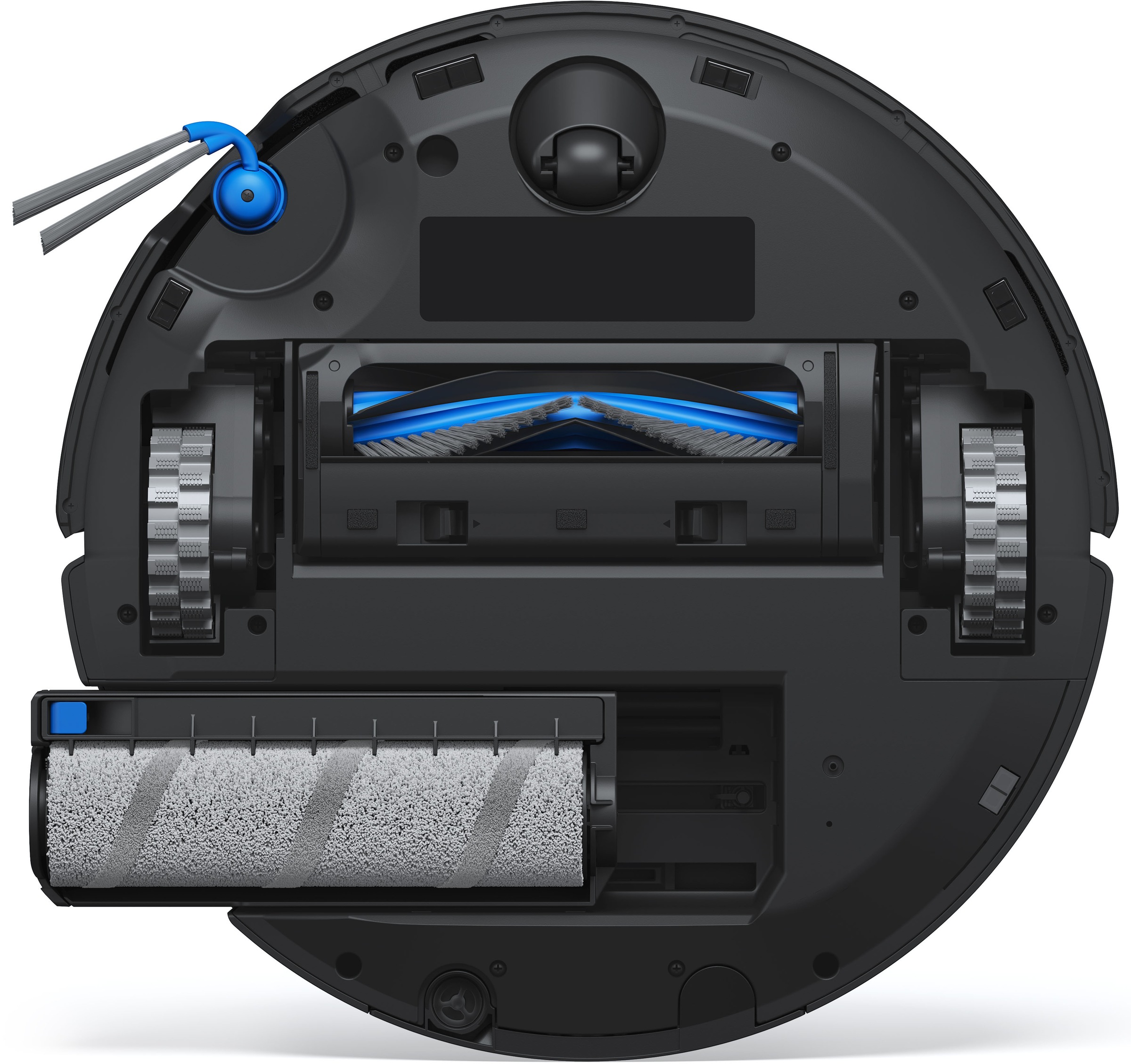 ECOVACS Nass-Trocken-Saugroboter »DEEBOT T80S OMNI (Black), OZMO ROLLER 2.0 Wischtechnologie,« 24.800 Pa Saugleistung, Triple Lift 10 mm