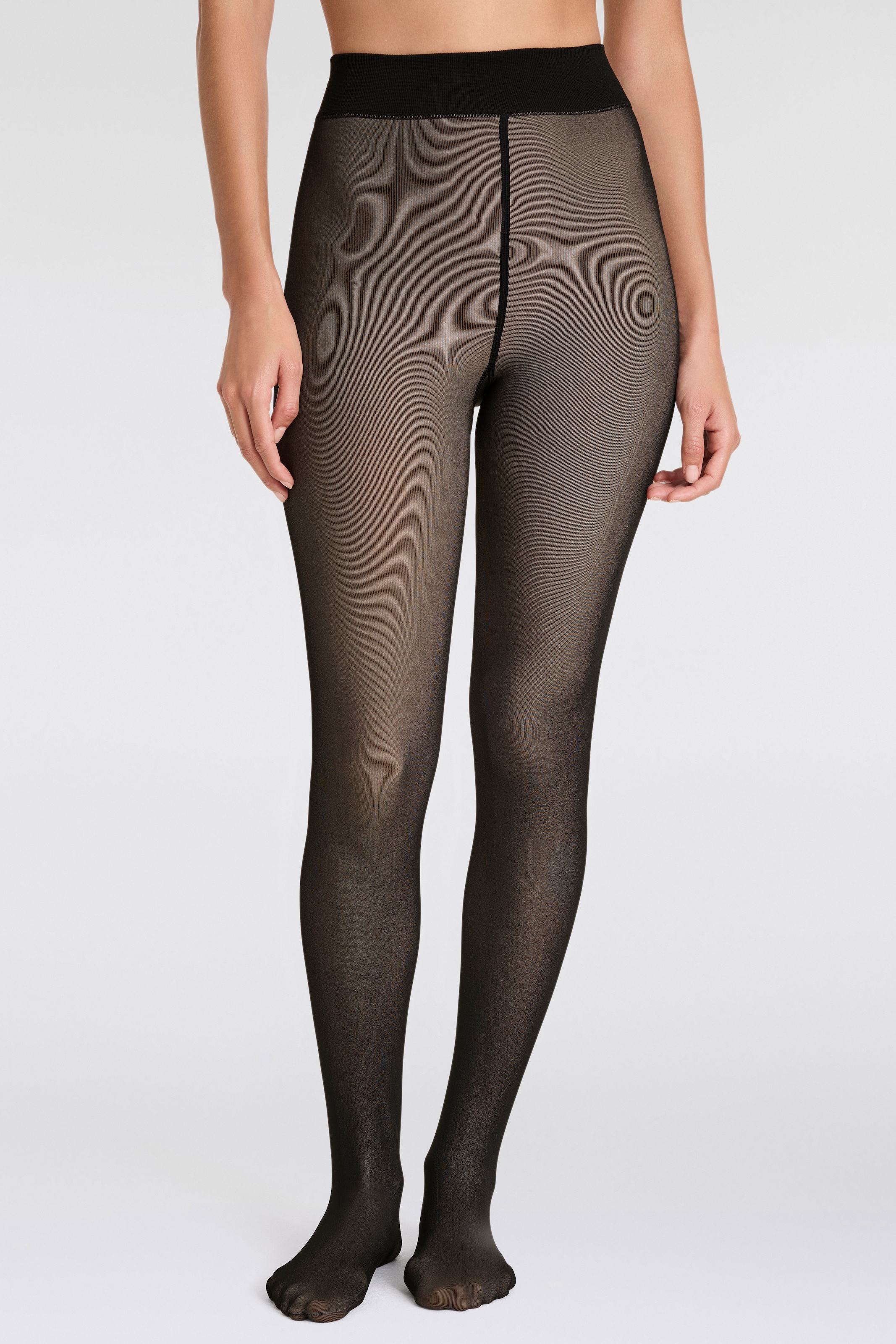 Sarlini Thermostrumpfhose »LADIES FLEECE LINED TIGHTS im transparenten Look«, mit angenehmer Fleece-Fütterung in Feinstrumpfhosenoptik