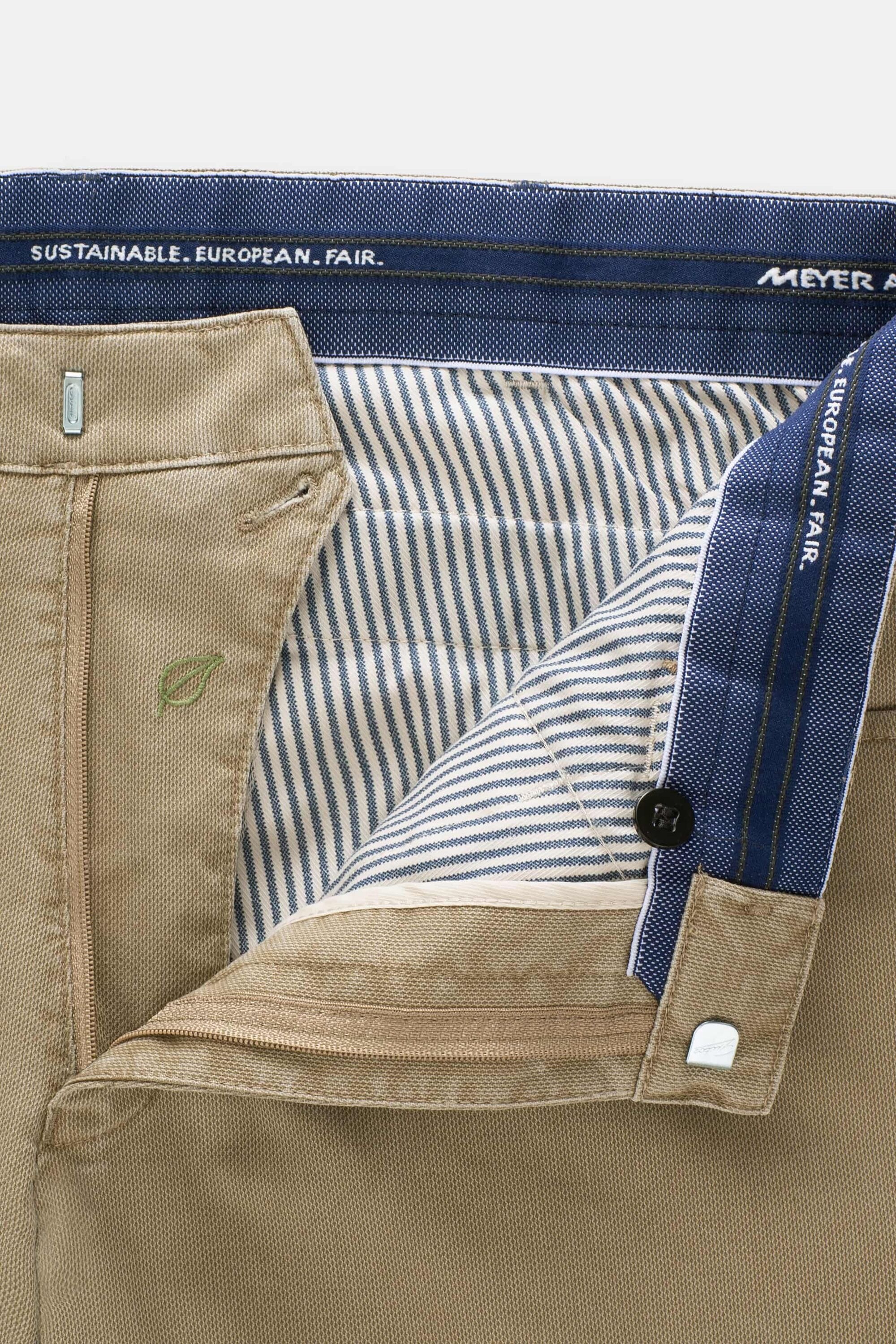 MEYER Chinos »DUBLIN«, aus Bio-Baumwolle
