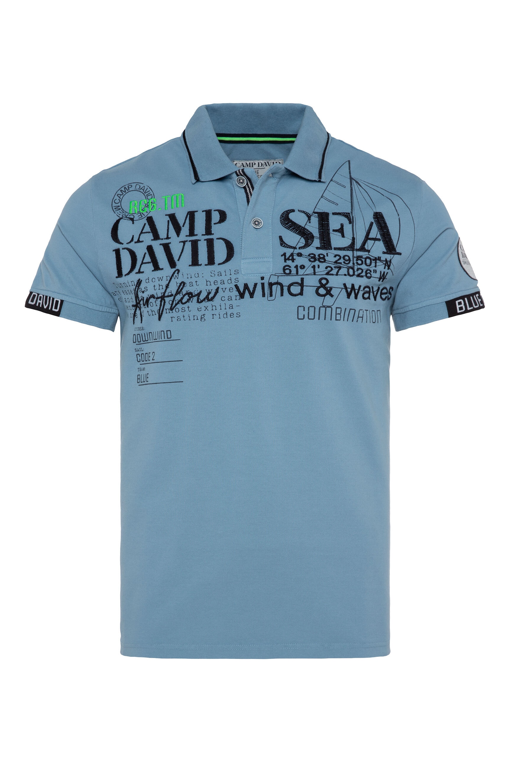 CAMP DAVID Poloshirt, aus Baumwolle günstig online kaufen