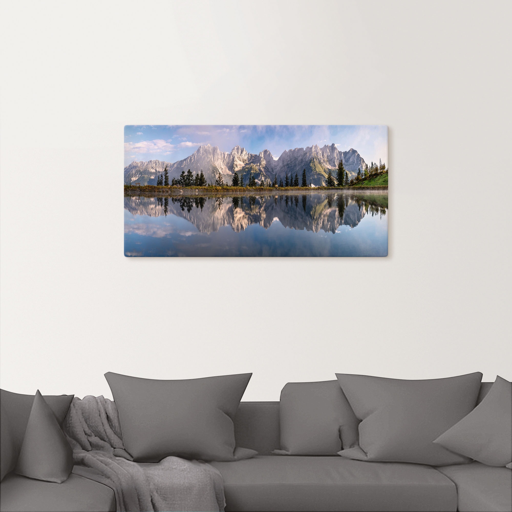 Artland Wandbild "Wilder Kaiser in Tirol" Bilder von Europa 1 Stk. tlg. als günstig online kaufen