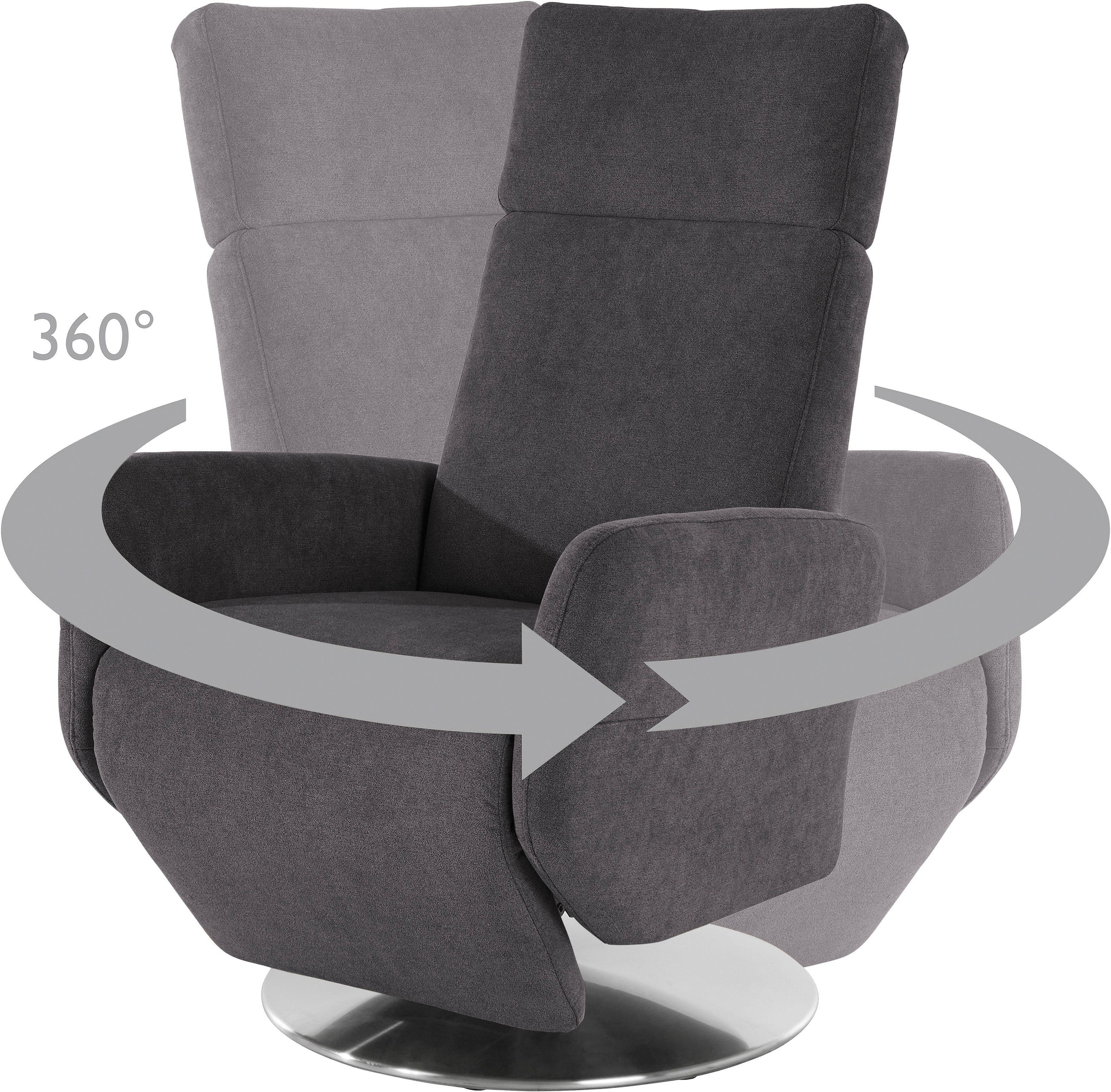 sit&more TV-Sessel »Kobra«, manuelle Relaxfunktion