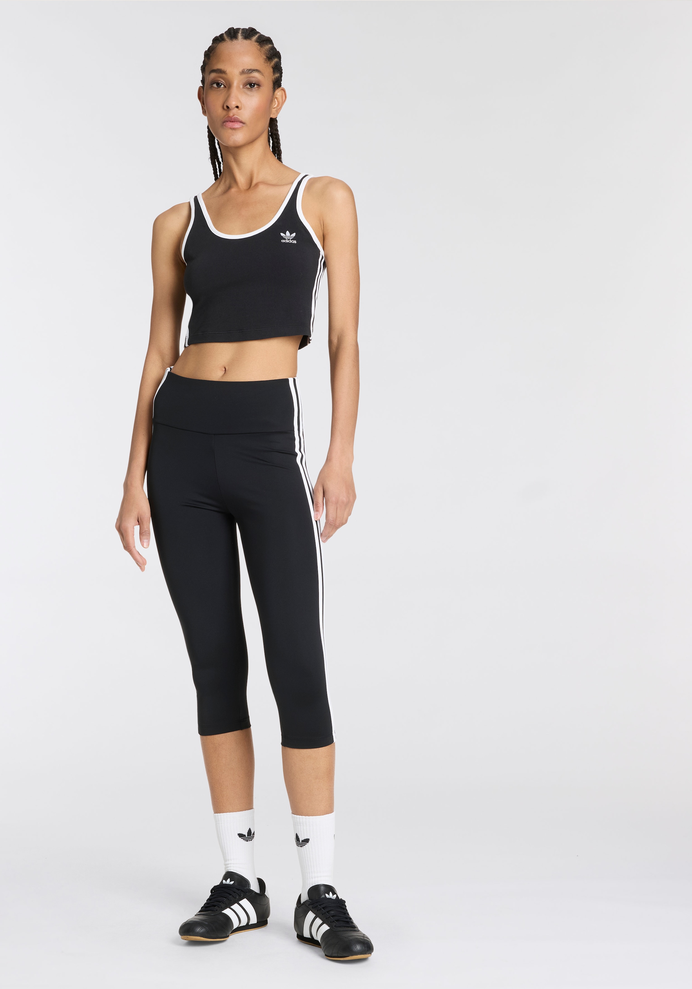 adidas Originals Leggings »3S CAPRI LGNS«, (1 tlg.)