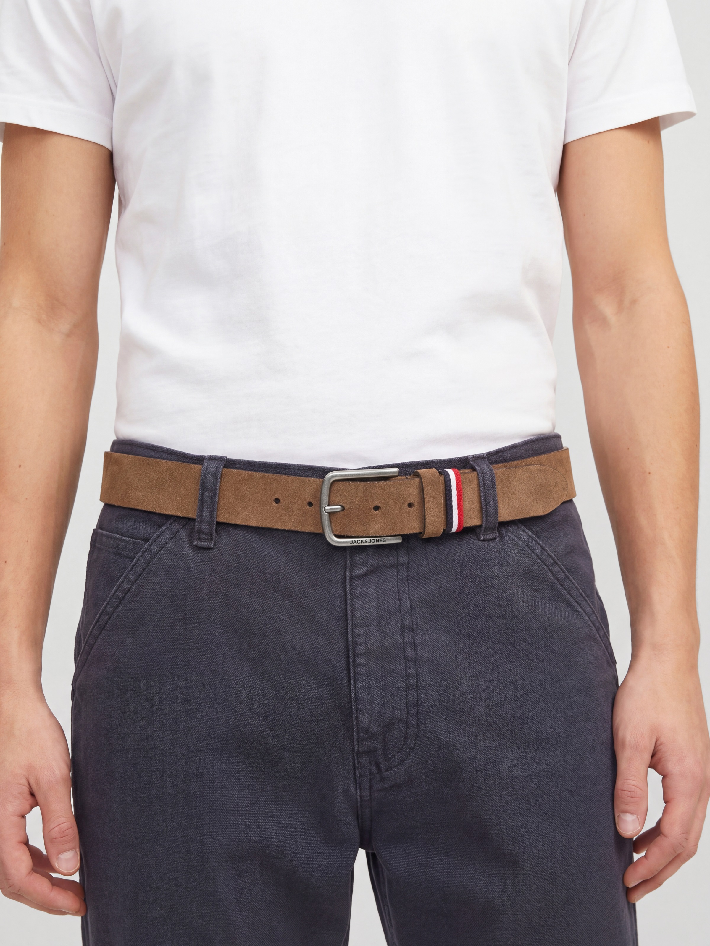 Jack & Jones Ledergürtel »JACESPO SUEDE BELT NOOS«