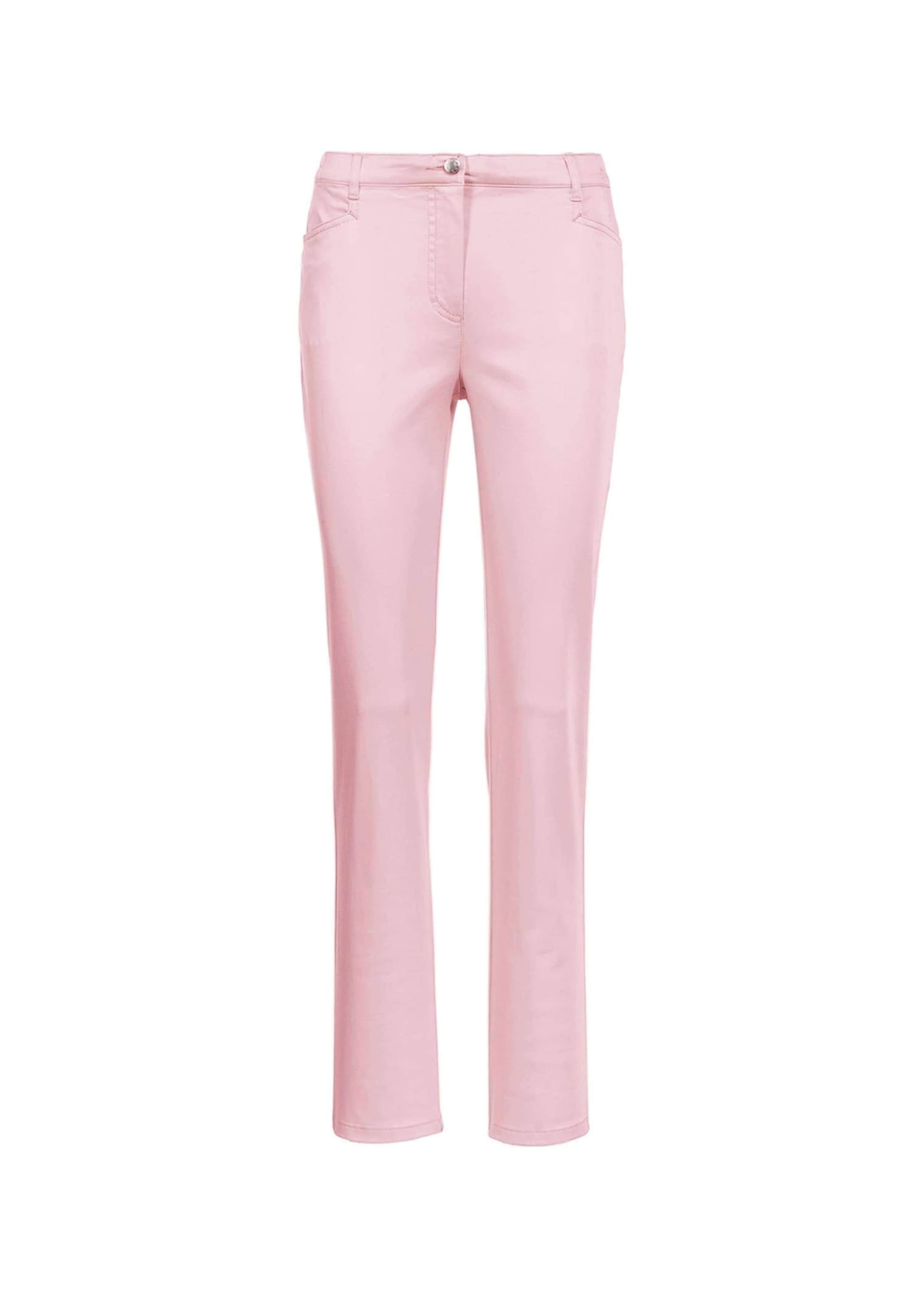 GOLDNER Stoffhose "Baumwollhose mit Dehnbund" Ohne