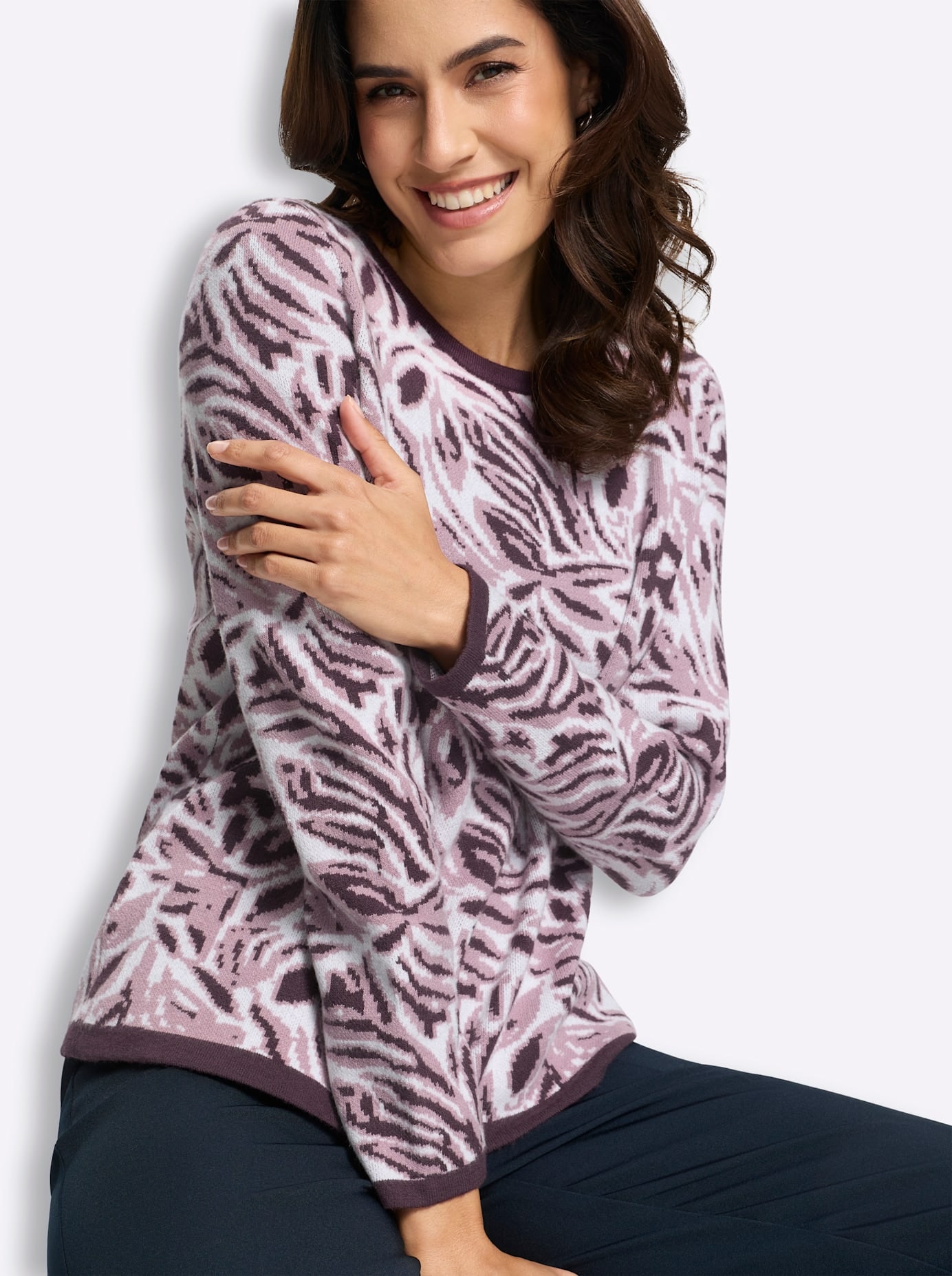 Inspirationen Jacquardpullover »Jacquard-Pullover«