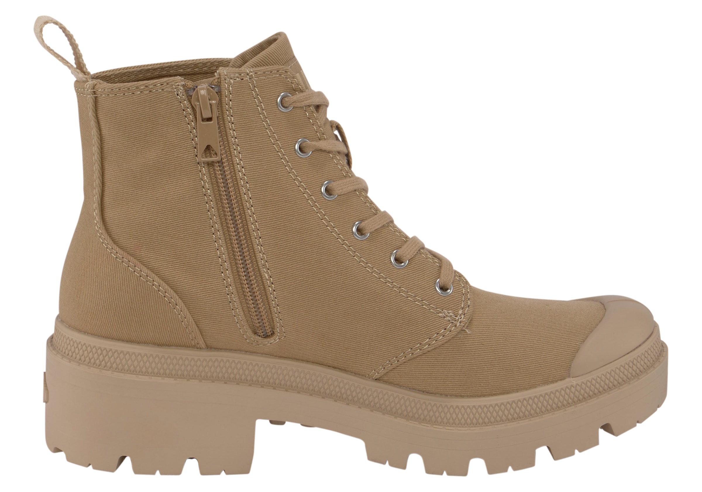 Palladium Schnürboots »PALLABASE TWILL«, aus | kaufen Textil BAUR