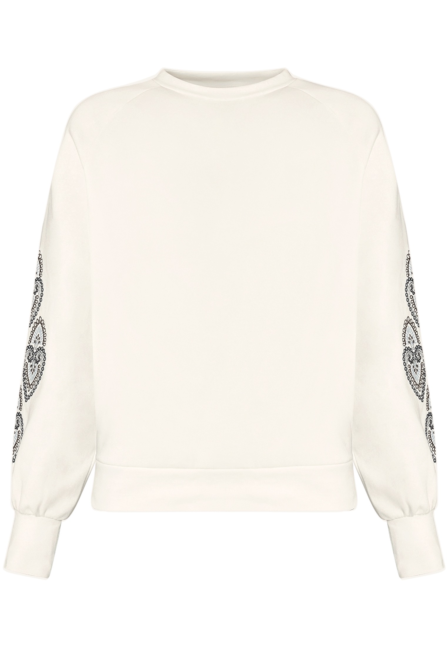 Zero Sweatshirt »Damen mit Aufdruck«, Plain/ohne Details

