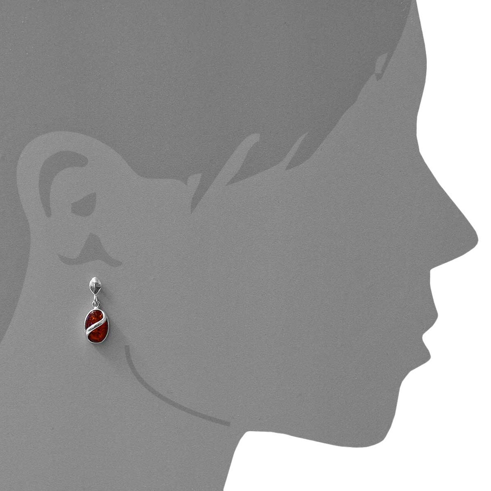 OSTSEE-SCHMUCK Paar Ohrhänger »Ostsee-Schmuck Ohrhänger Birga Ohrhänger Birga«