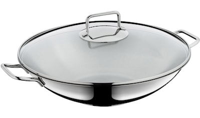 Wok, Cromargan® Edelstahl Rostfrei 18/10, (1 tlg.), Ø 36 cm, Induktion