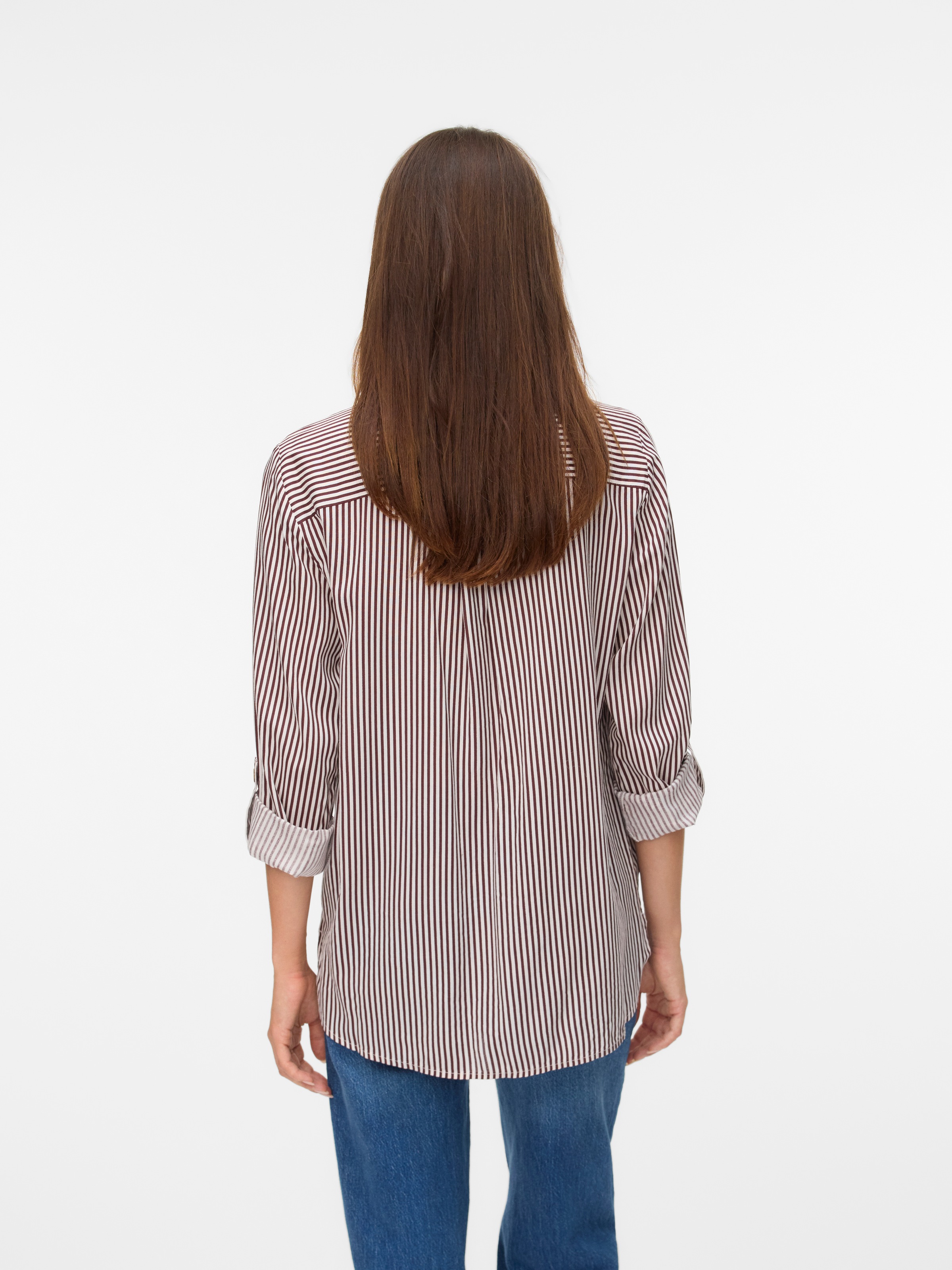 Vero Moda Hemdbluse "VMBUMPY L/S SHIRT NEW WVN GA NOOS" Viskose, regular fi günstig online kaufen