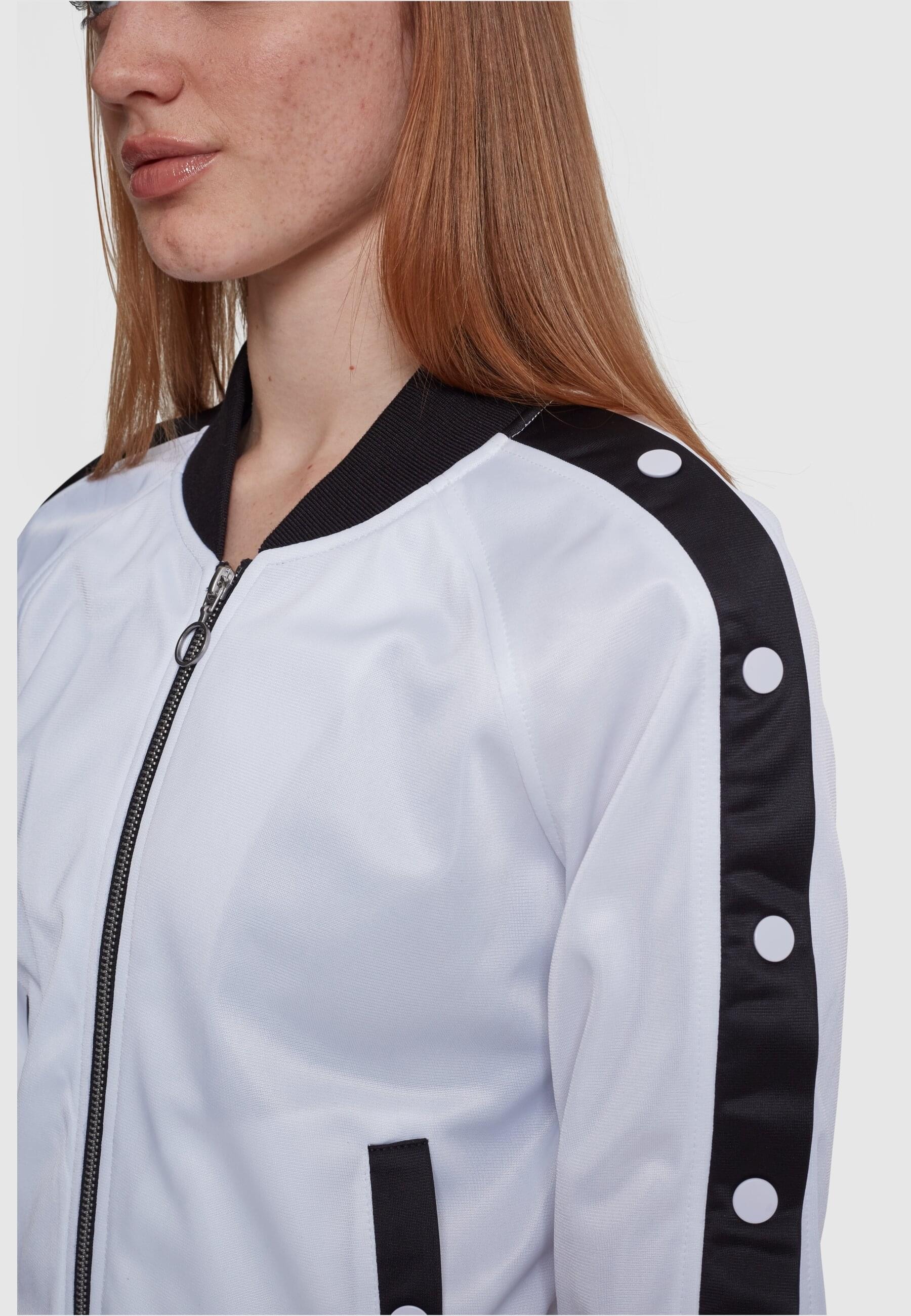 URBAN CLASSICS Anorak »Urban Classics Damen Ladies Button Up Track Jacket«, (1 St.), ohne Kapuze