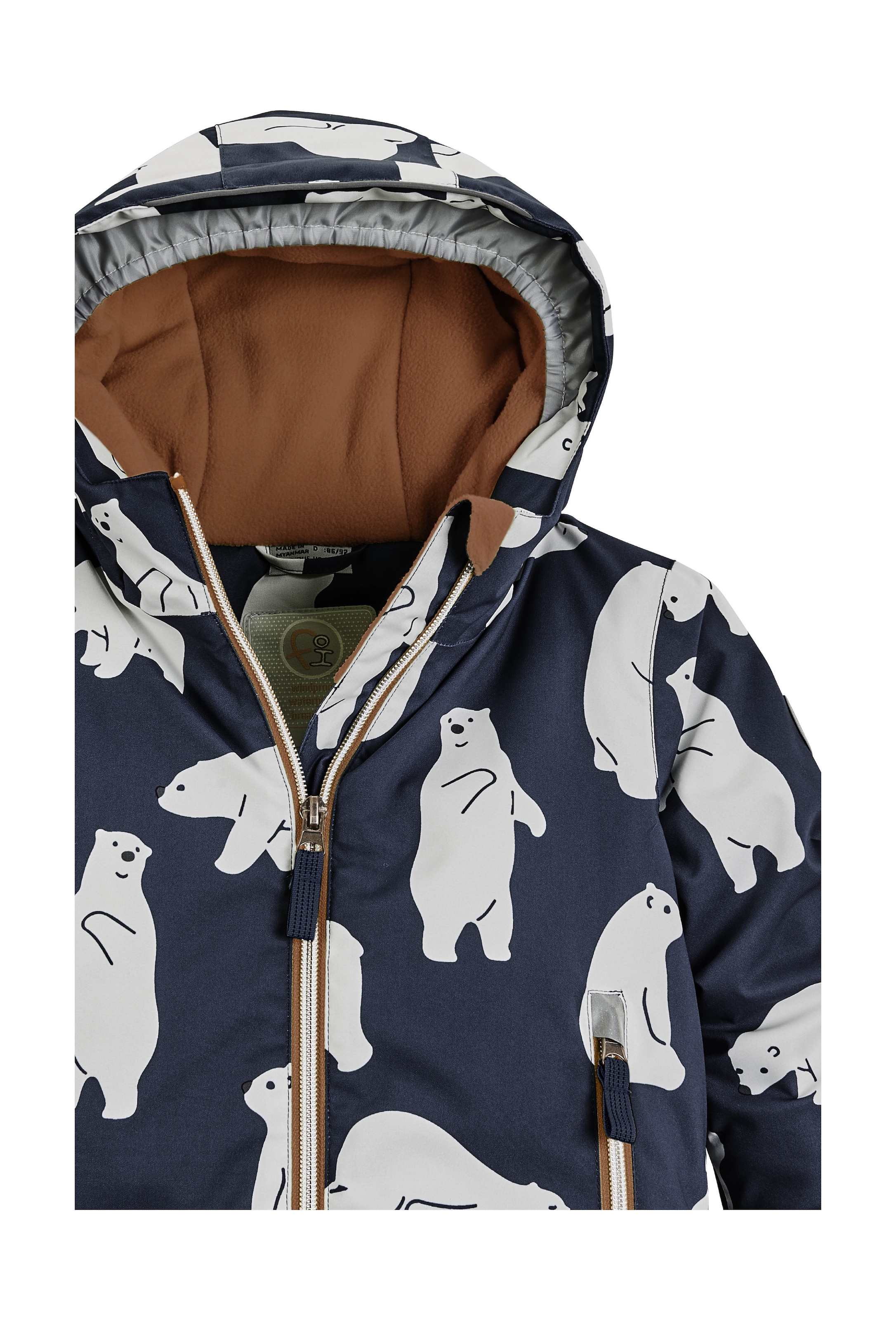 first instinct by killtec Skijacke »FISW 30 MNS SKI JCKT«, Skijacke mit Print, wasserdicht, atmungsaktiv, Grow-Up-Funktion