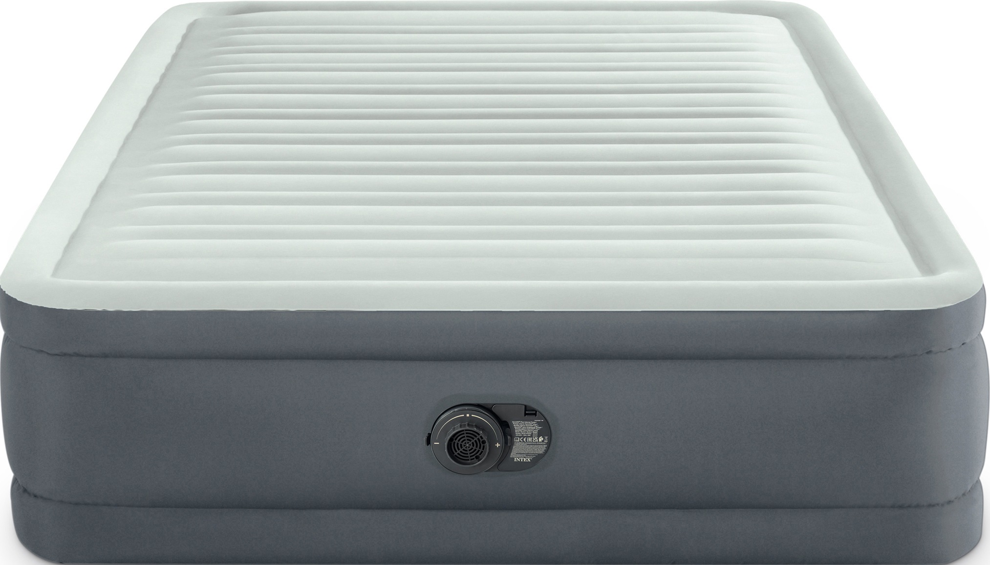 INTEX Luftbett "PremaireElevated", B/H/L: 137cm x 46cm x 191cm, grau, Luftbetten