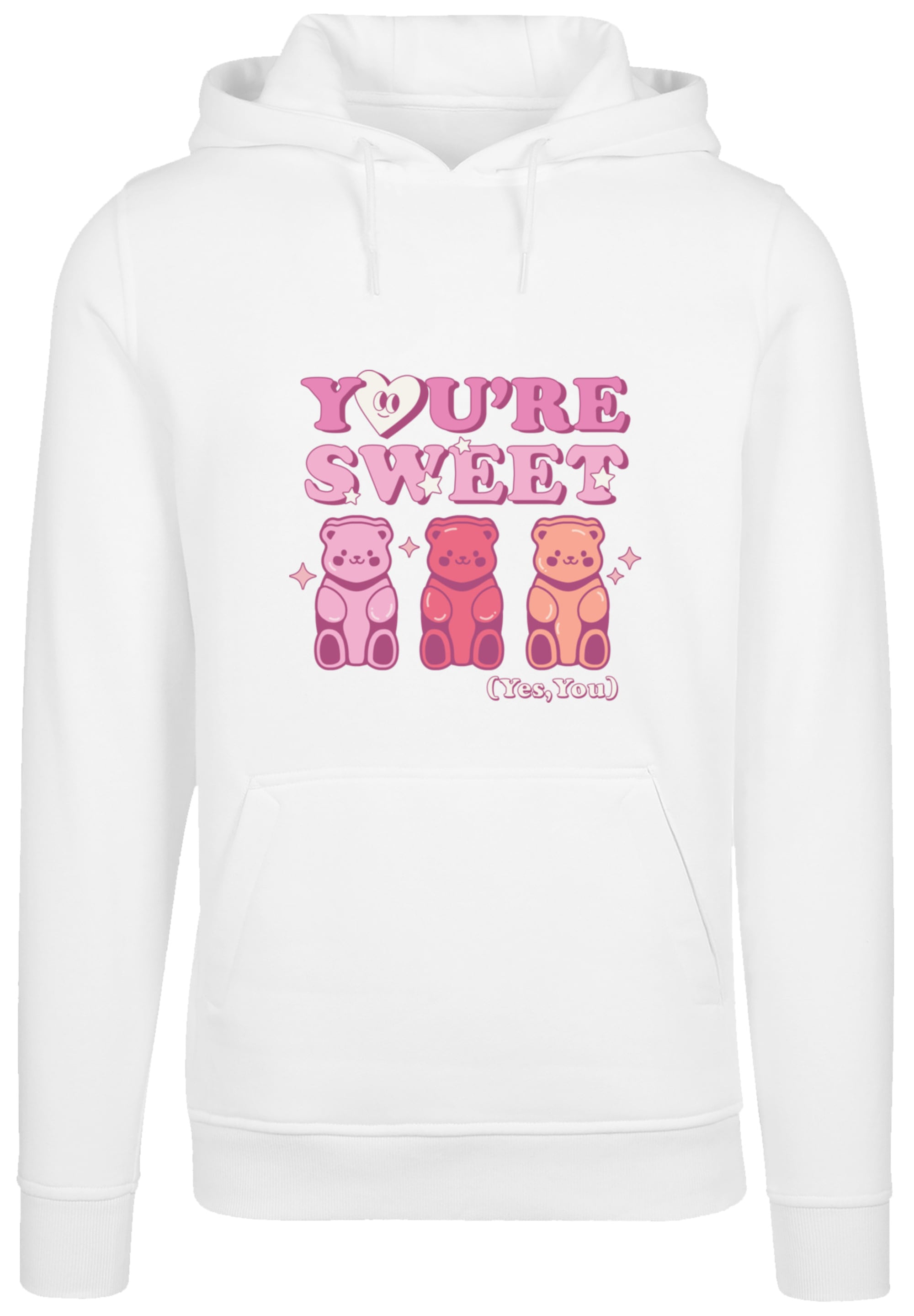 F4NT4STIC Kapuzenpullover »Valentinstag You're Sweet Gummy Bears«, Premium Qualität