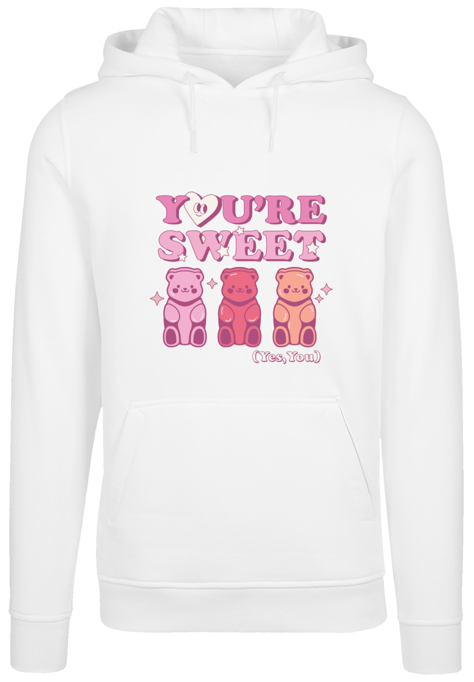 F4NT4STIC Kapuzenpullover "Valentinstag Youre Sweet Gummy Bears", Premium Q günstig online kaufen