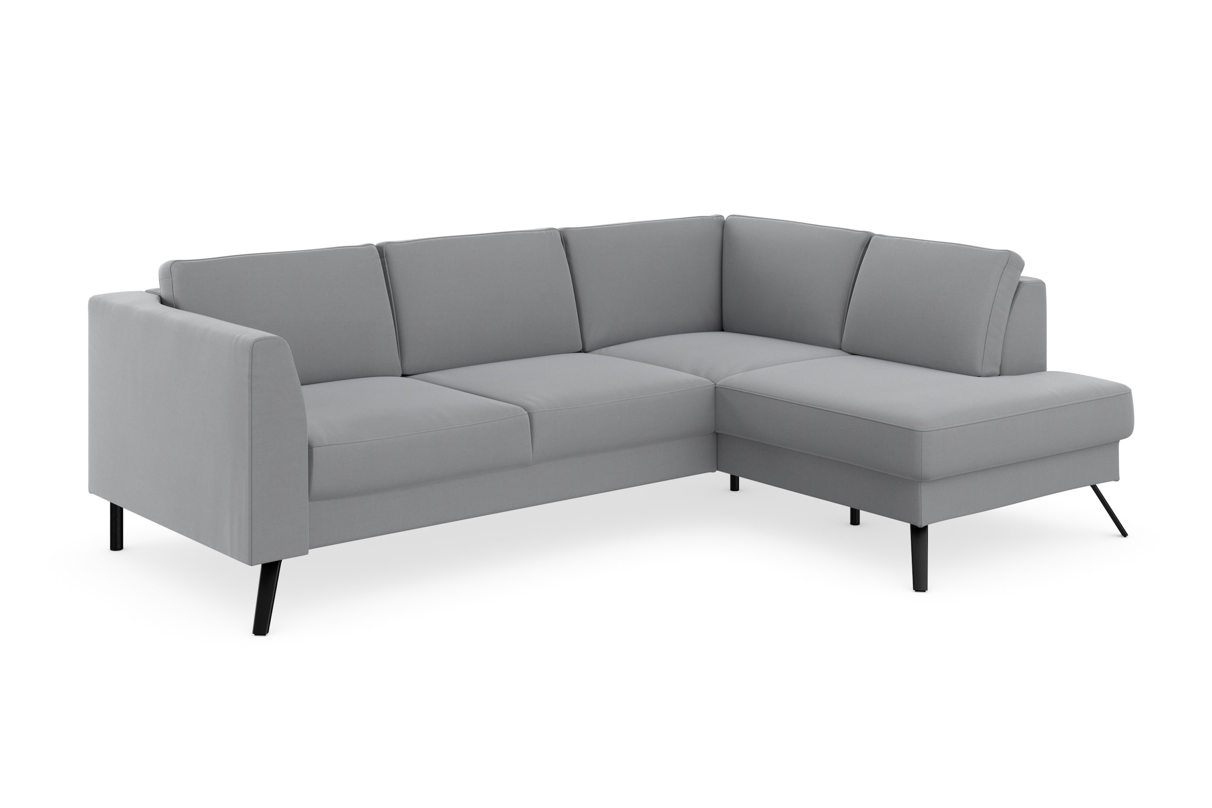 sit&more Ecksofa »Lindholm L-Form«, mit Sitztiefenverstellung und Federkern