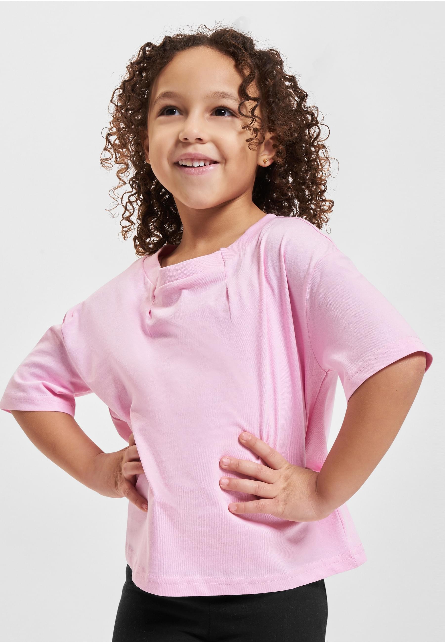 URBAN CLASSICS T-Shirt »Urban Classics Damen Girls Organic Oversized Pleat Tee«, (1 tlg.)