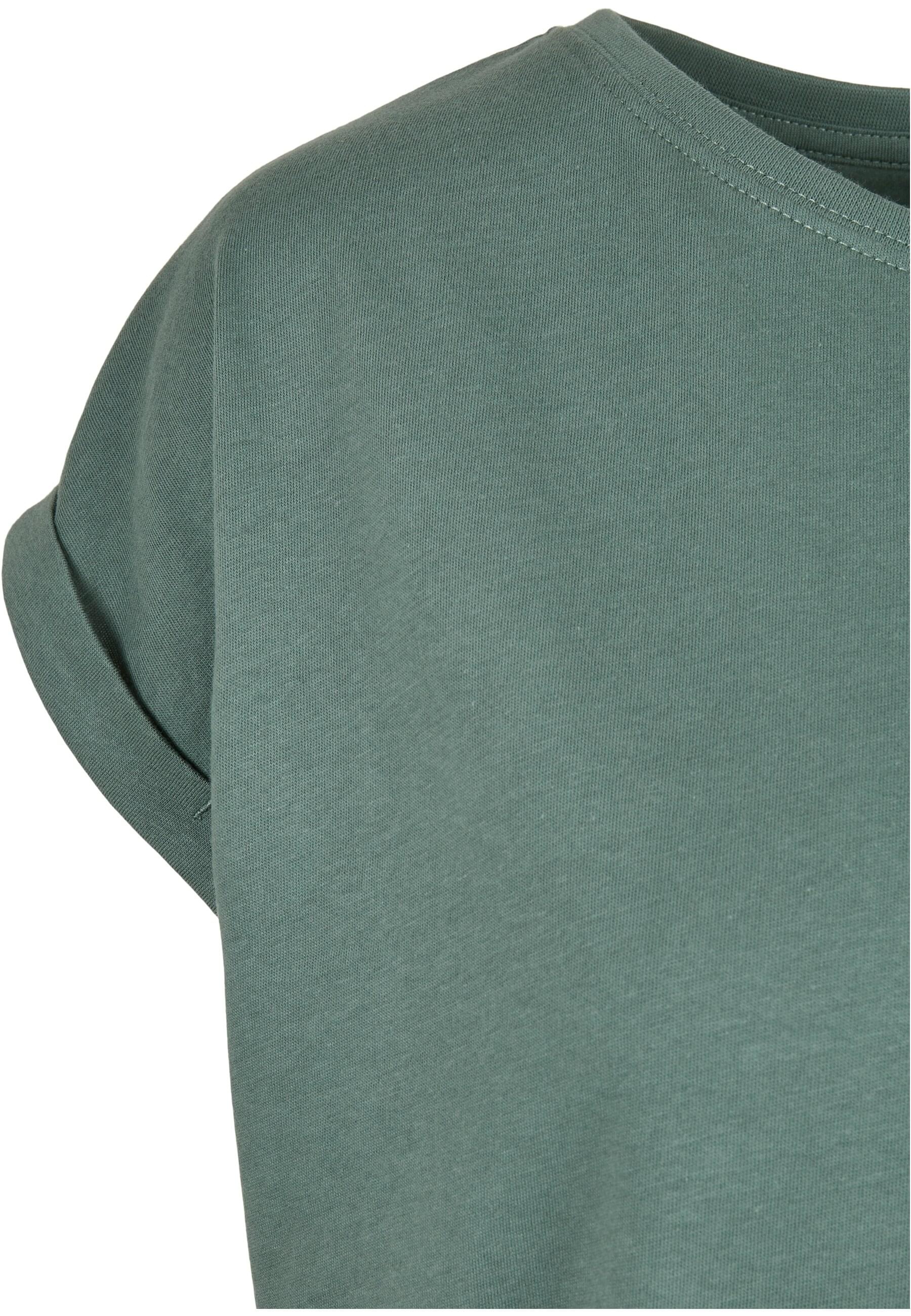 URBAN CLASSICS Kurzarmshirt »Urban Classics Damen Ladies Extended Shoulder Tee«, (1 tlg.)