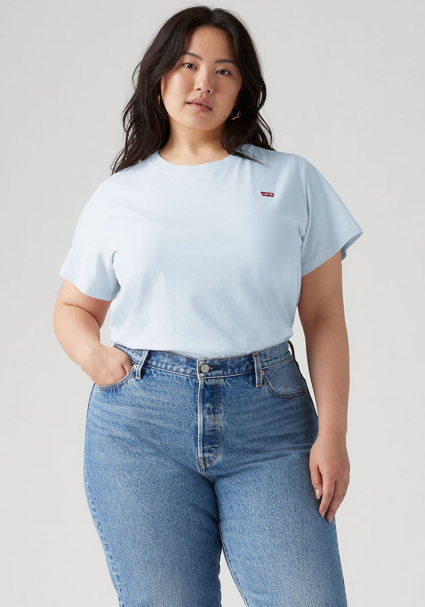 Levis Plus T-Shirt "THE PERFECT TEE" Figur umspielend günstig online kaufen