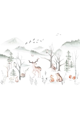 Komar Vliestapete »Cozy Woods« 400x280 cm (B...