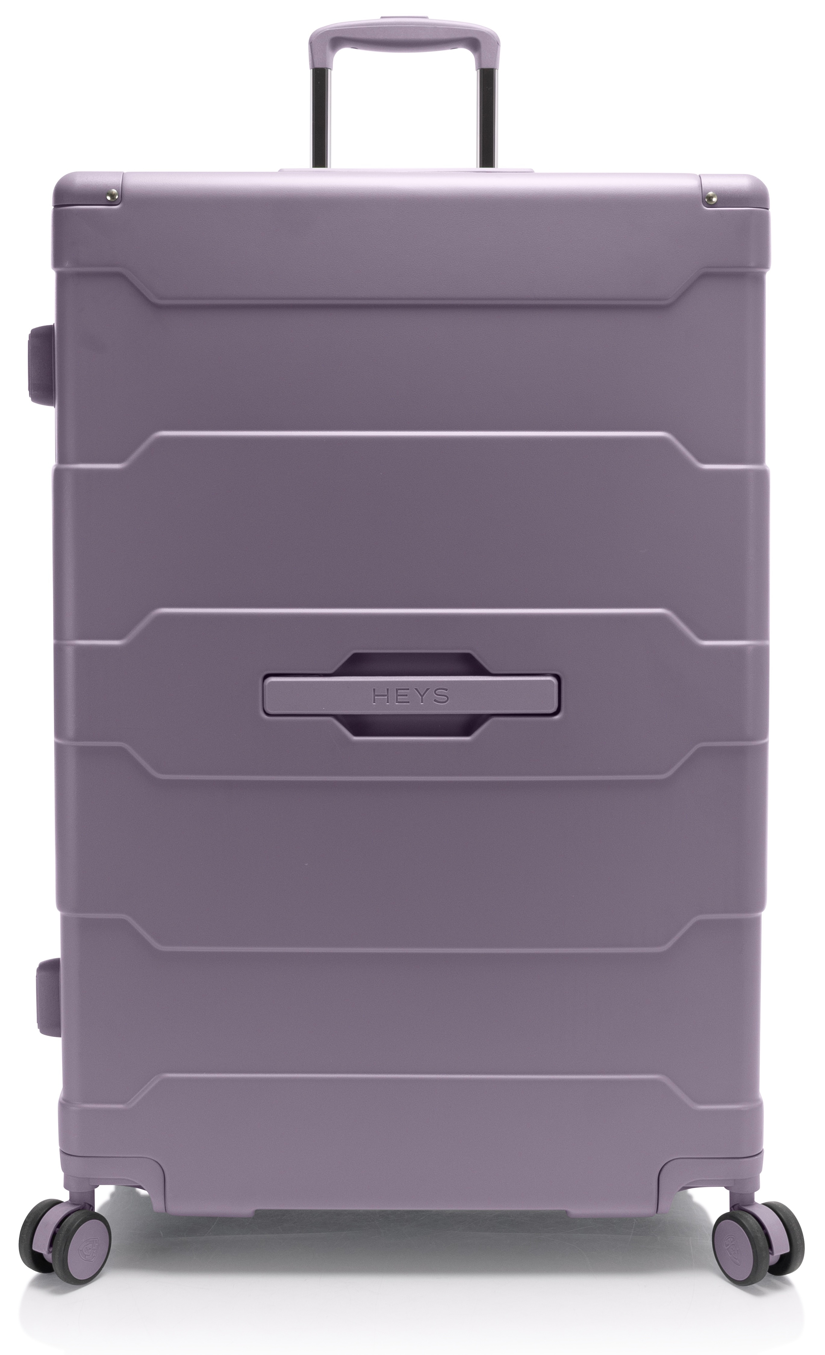 HEYS Hartschalen-Trolley "ReNew, verschiedene Größen und Farben", lila, Kunststoff, clean, matt, Basic, Koffer, herausnehmbares Innenfutter