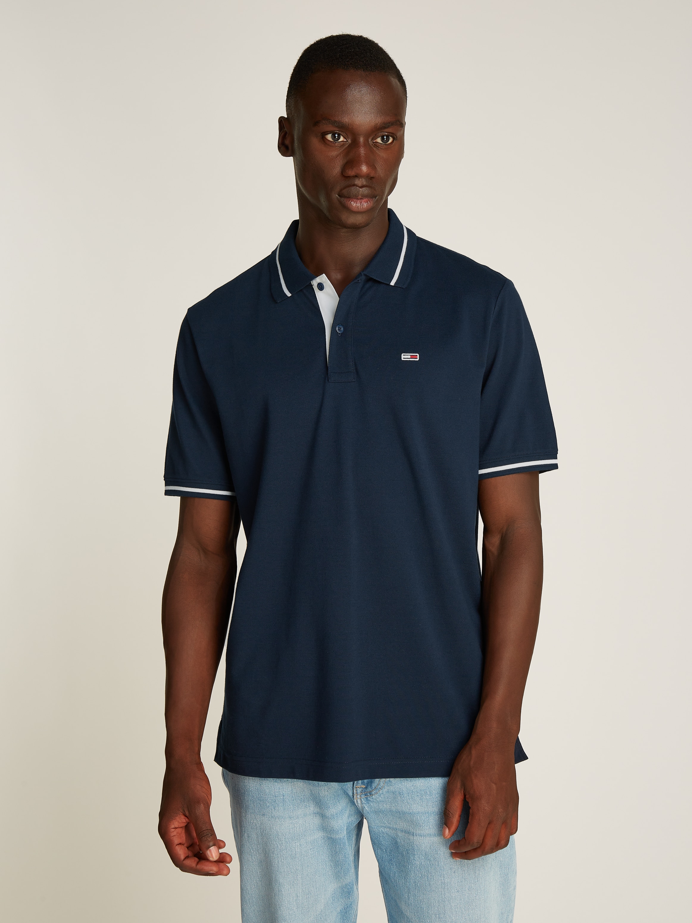 Tommy Jeans Poloshirt »TJM REG TIPPED POLO«, mit Streifendetails