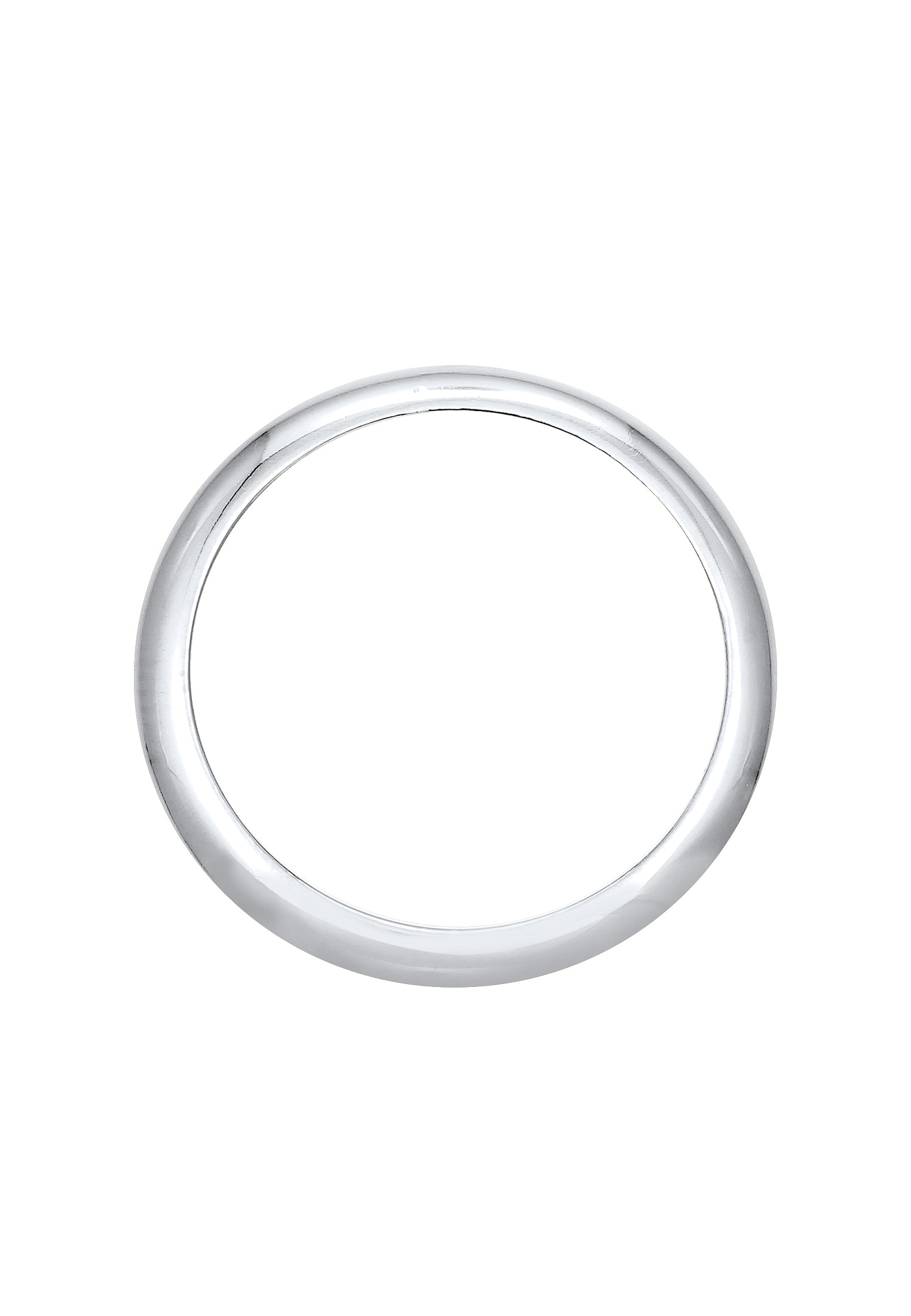 Elli Premium Fingerring »Bandring Glas Kristalle Weiß 925 Sterling Silver«