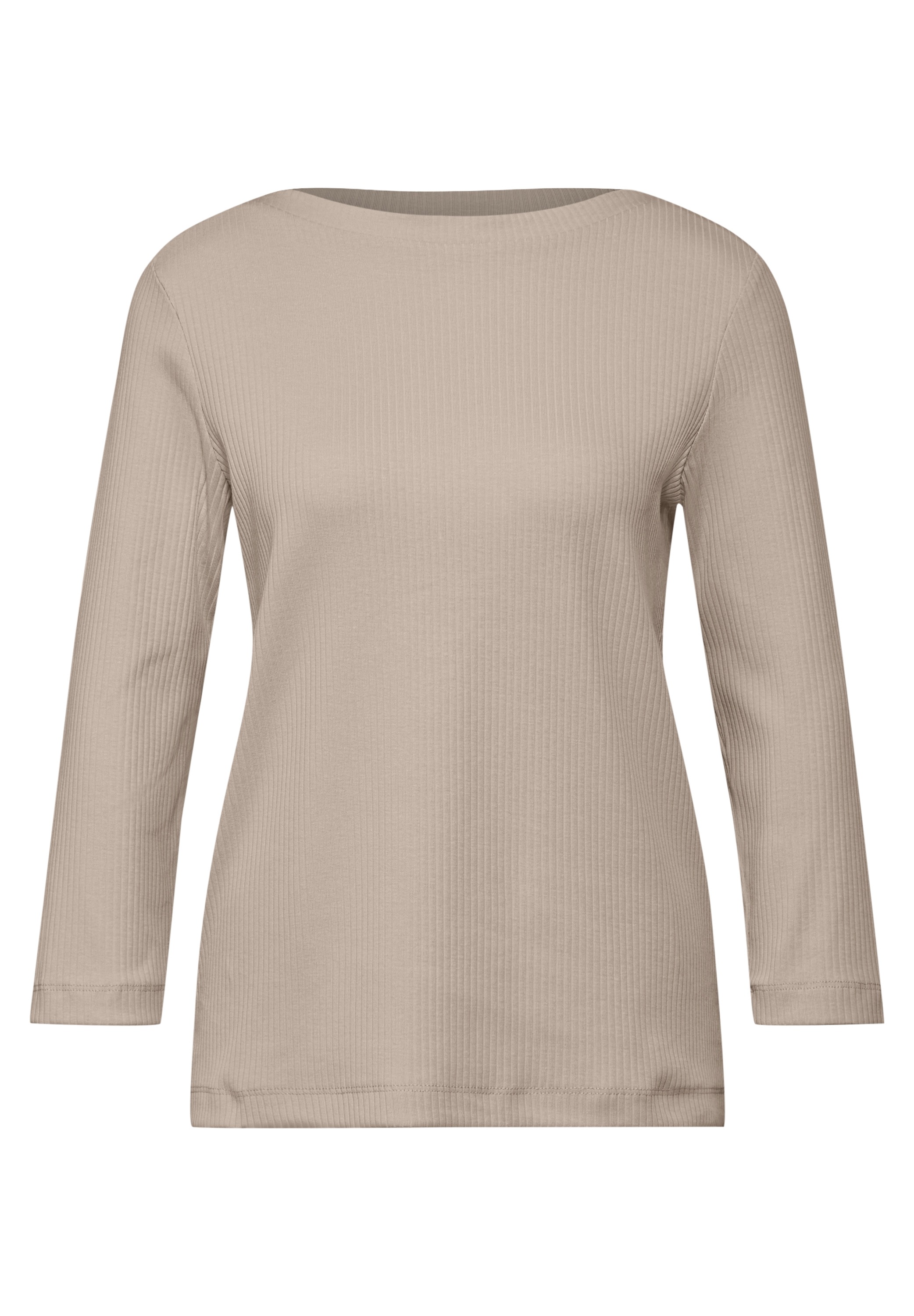 STREET ONE 3/4-Arm-Shirt, aus softem Materialmix