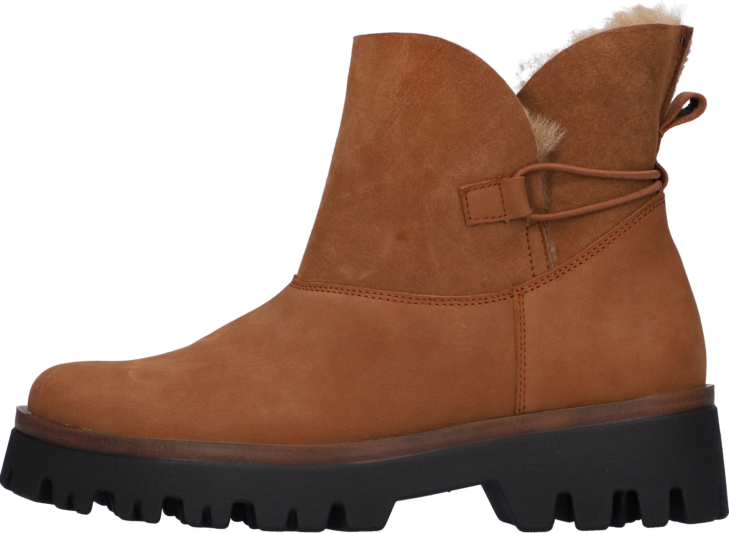 Waldläufer Winterboots »H-LONDON«, Stiefelette, Profilsohle, in Bequemweite G (= weit)