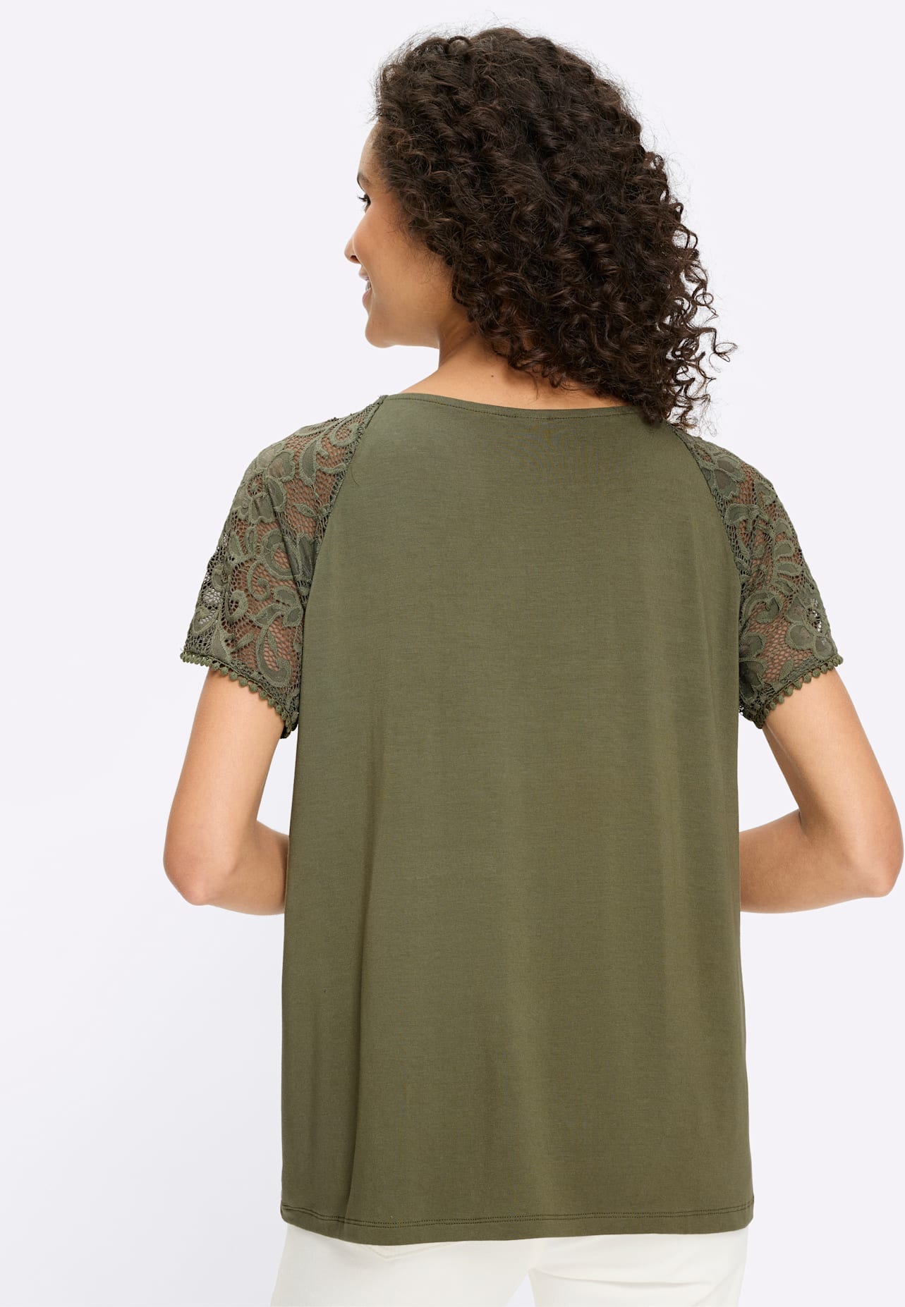 Thumbnail - heine Spitzenshirt "T-Shirt" 1 tlg.