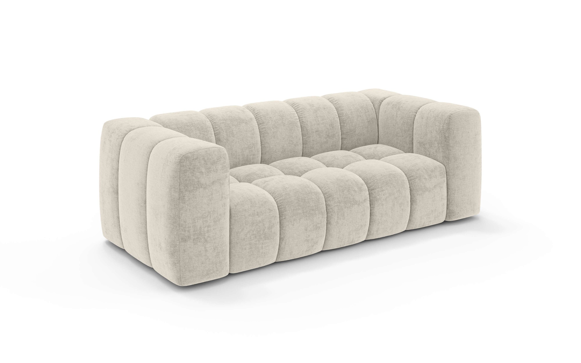 homsy by Ana Johnson 3-Sitzer »BOUBELLE Design-Sofa mit Steppung, Bubble-Optik, Breite 217 cm« hoher Sitzkomfort dank Wellenunterfederung, gemütlich und modern