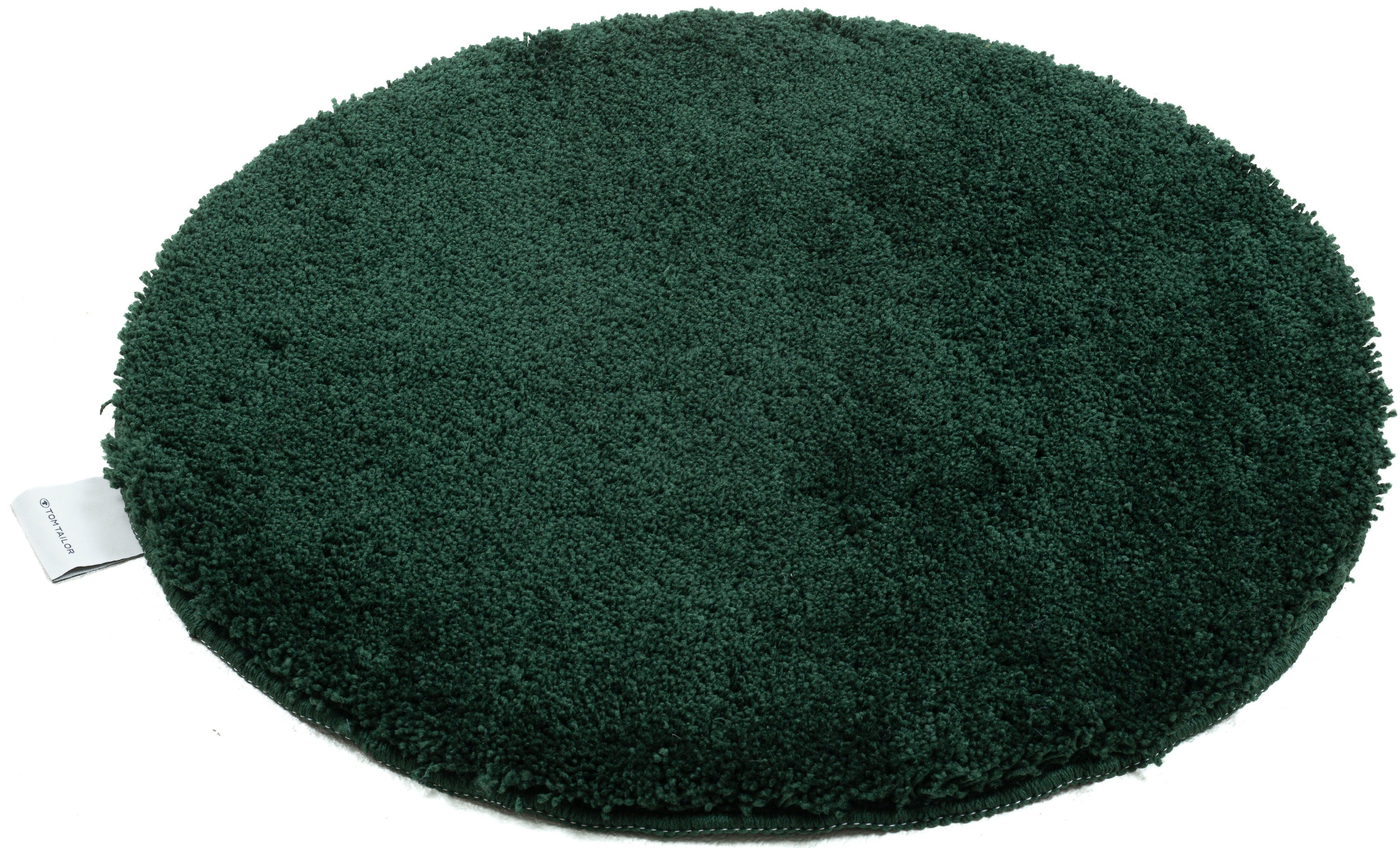 TOM TAILOR HOME Badematte "Cozy Bath UNI, Badvorleger, Badezimmer Teppich" Höhe 27 mm rutschhemmend beschichtet fußbodenheizungsgeeignet Badteppich, Uni Farben, rechteckig, in rund & oval erhältlich