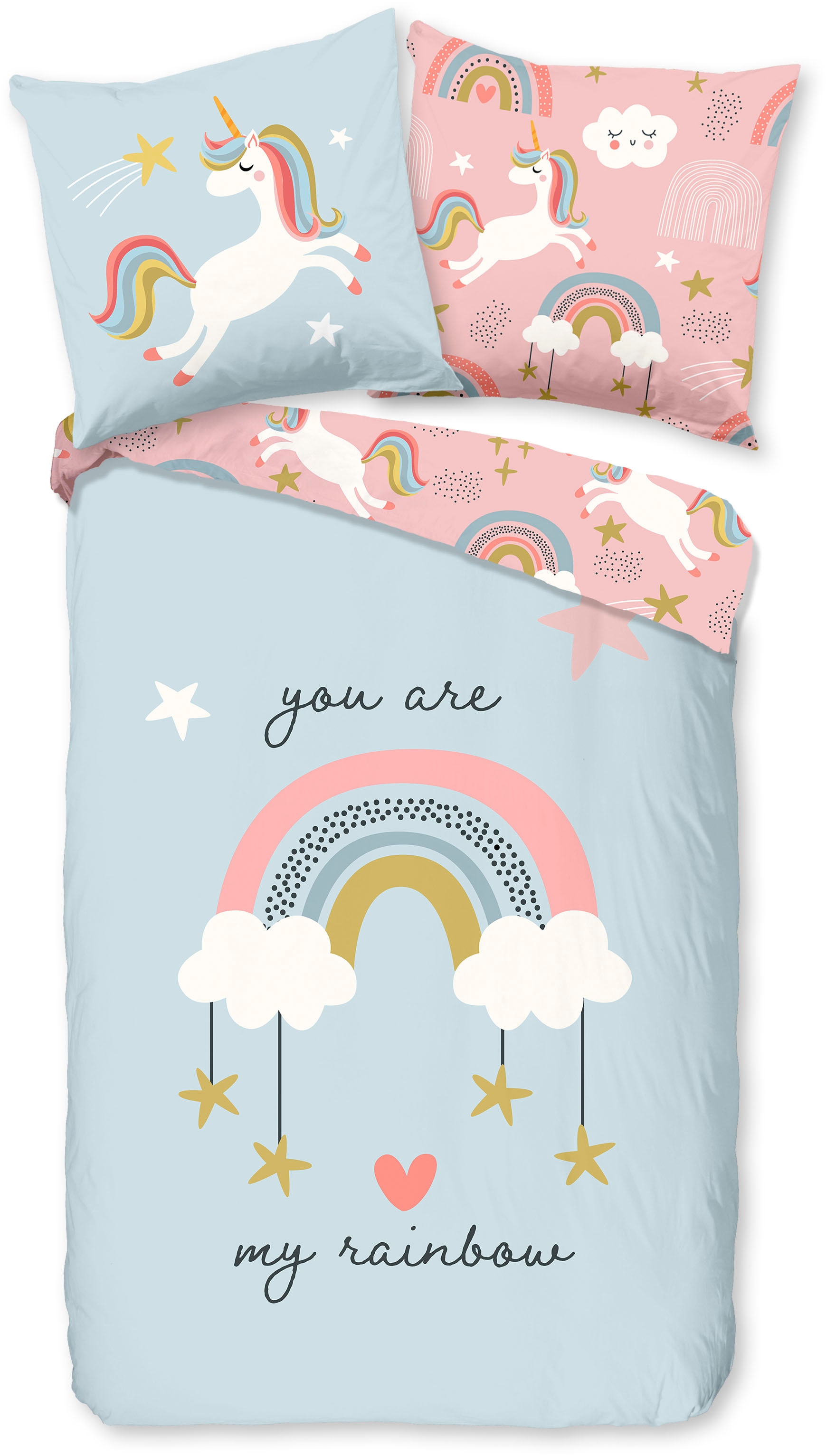 good morning Kinderbettwäsche "Suus" 2 Stk. tlg. Baumwolle, Renforcé, Baby, günstig online kaufen