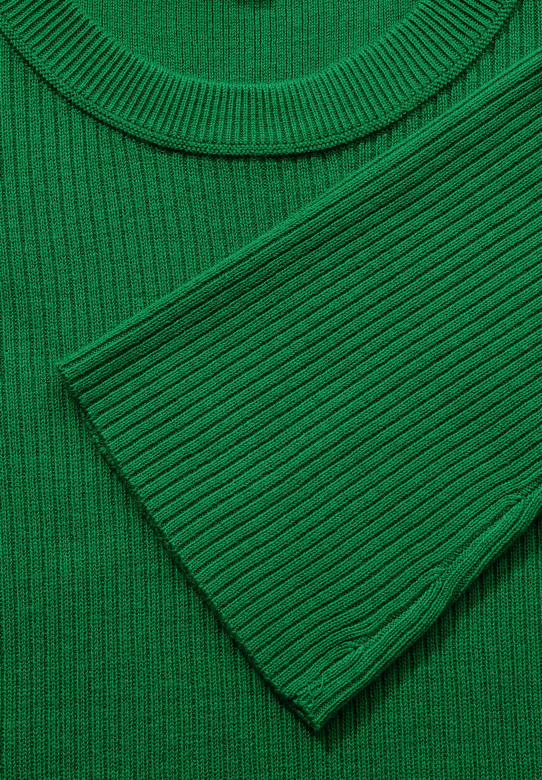 STREET ONE Midikleid, mit Rundhalsausschnitt