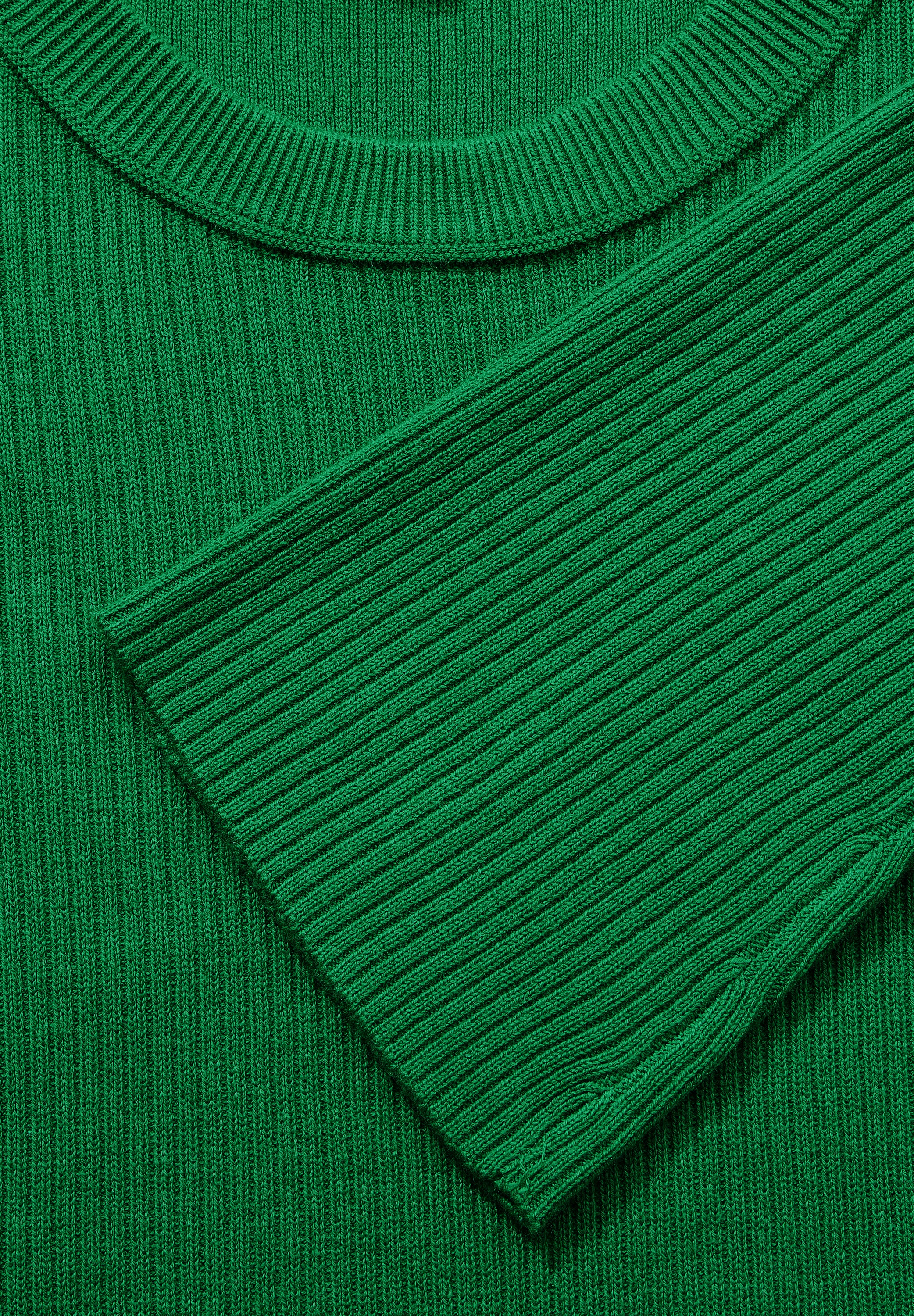 Thumbnail - STREET ONE Midikleid Ohne Taschen mit Rundhalsausschnitt