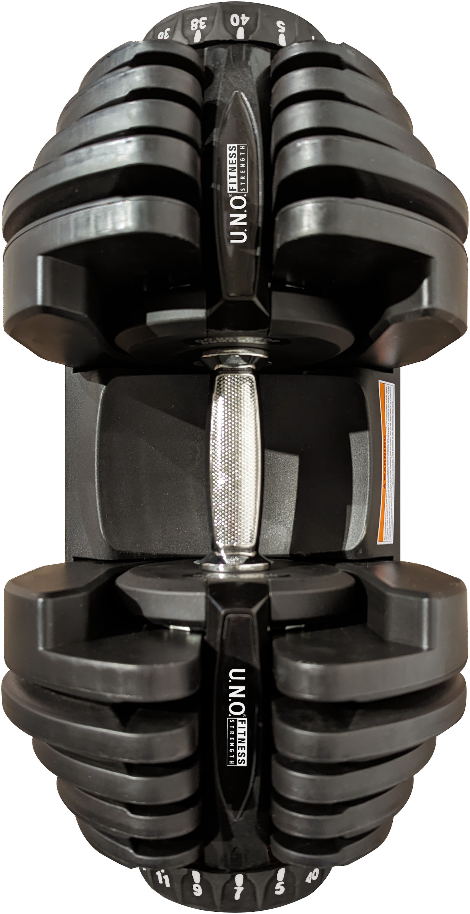 U.N.O. FITNESS Hantel-Set "DB 40 verstellbare Hantel", 40,55 kg, schwarz, Hanteln, Schnellverstellung des Gewichts