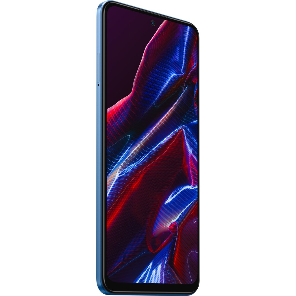 Xiaomi Smartphone »POCO X5 5G 6GB+128GB«, Blau, 16,9 cm/6,67 Zoll, 128 GB Speicherplatz, 48 MP Kamera