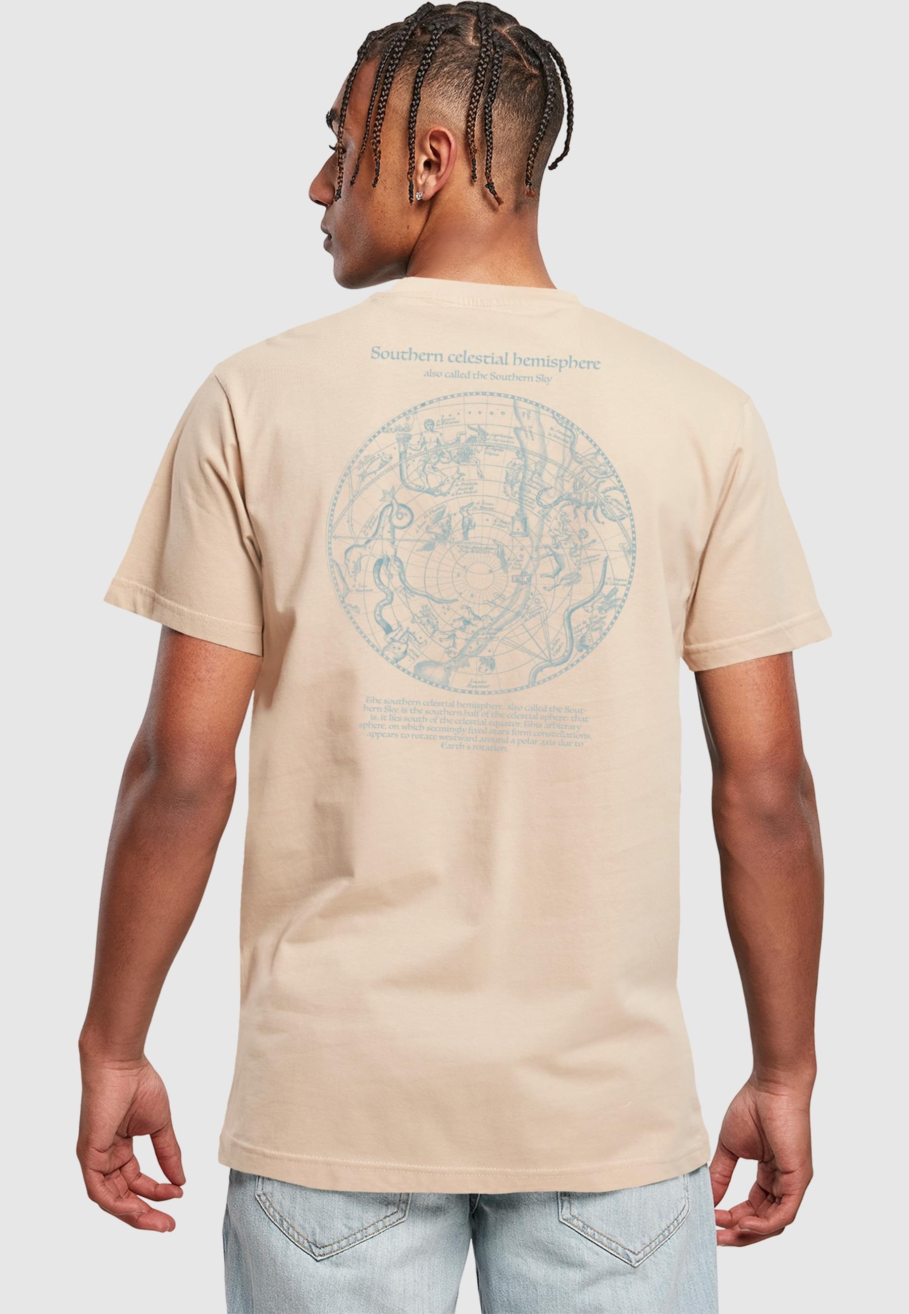 MisterTee T-Shirt »MisterTee Herren Hemisphere Tee«, (1 tlg.)