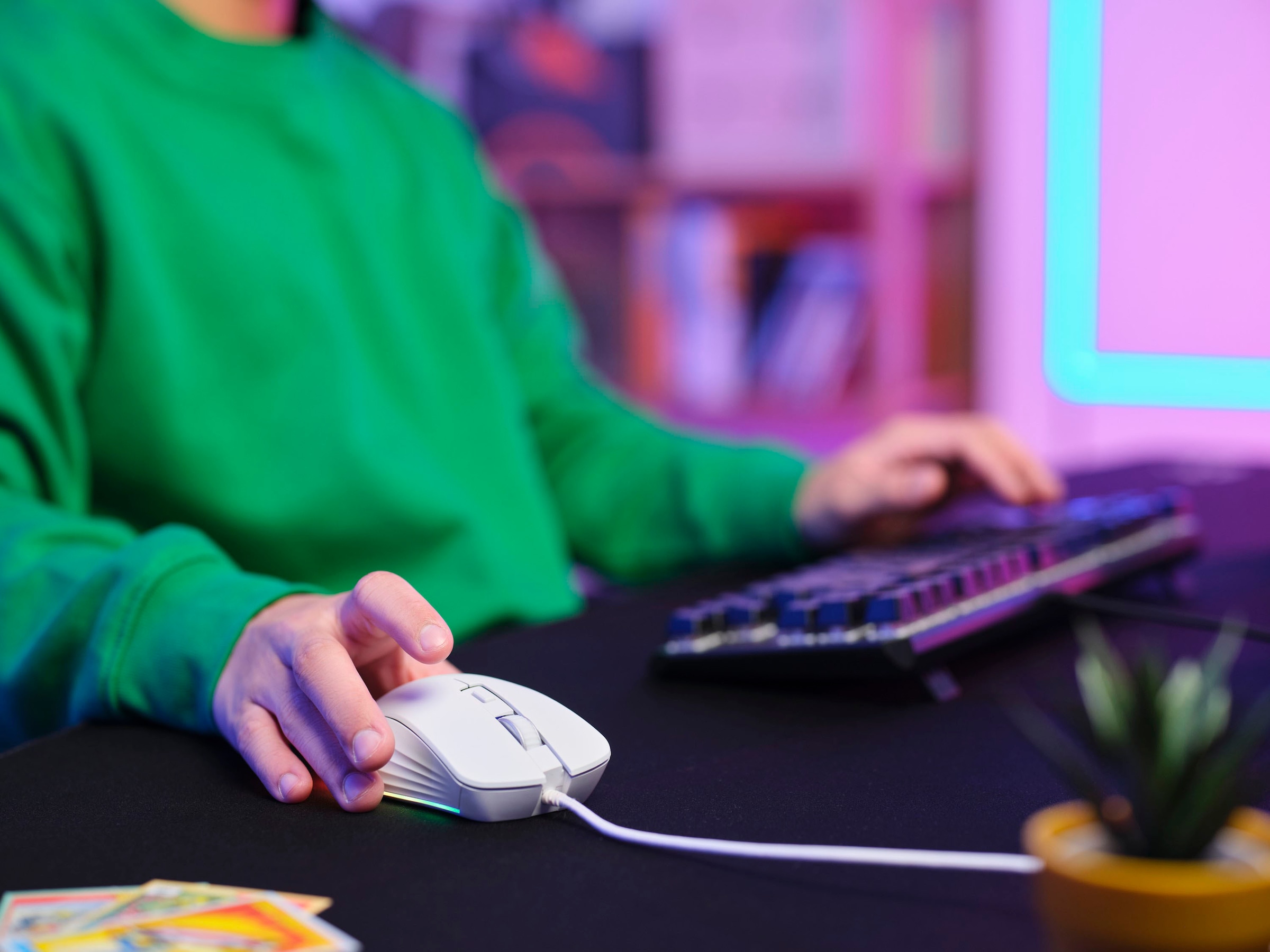 Trust Gaming-Maus »GXT924W Ybar+«, kabelgebunden